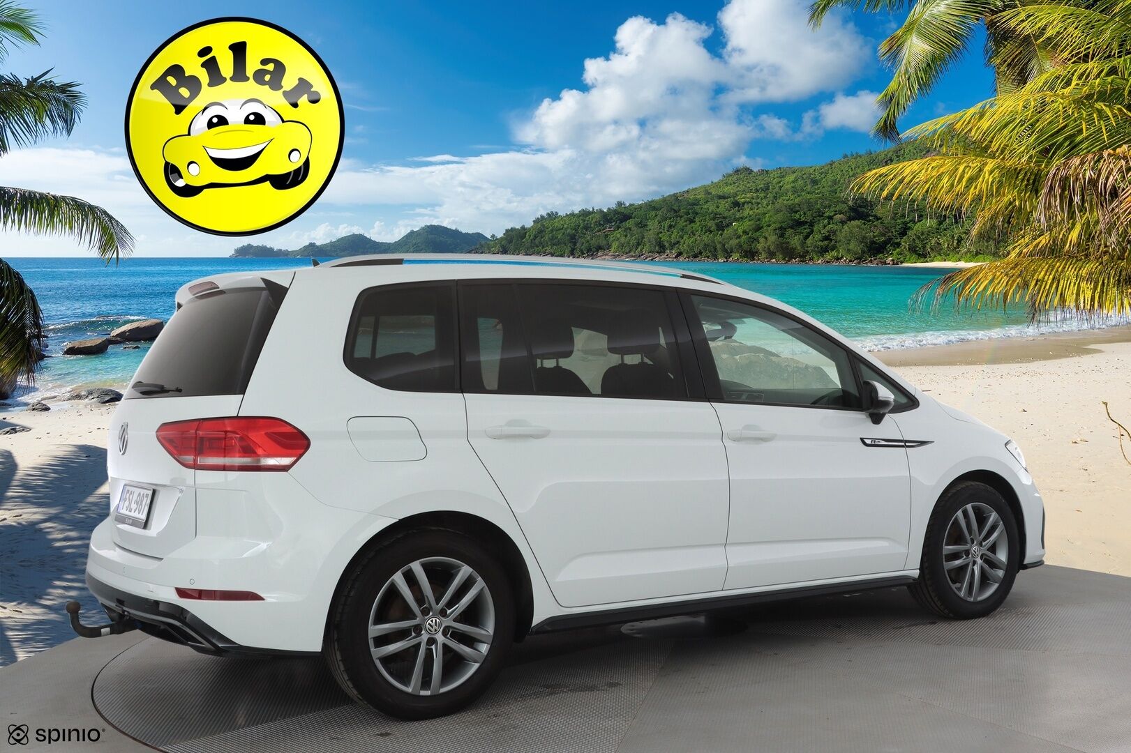 Volkswagen Touran 2018 R-Line 1,4 TSI 110 kW (150 hv) DSG-automaatti 7.P - | ACC | Koukku | Webasto | P.tutkat | LED | Apple&Android | Kahdet Renkaat |