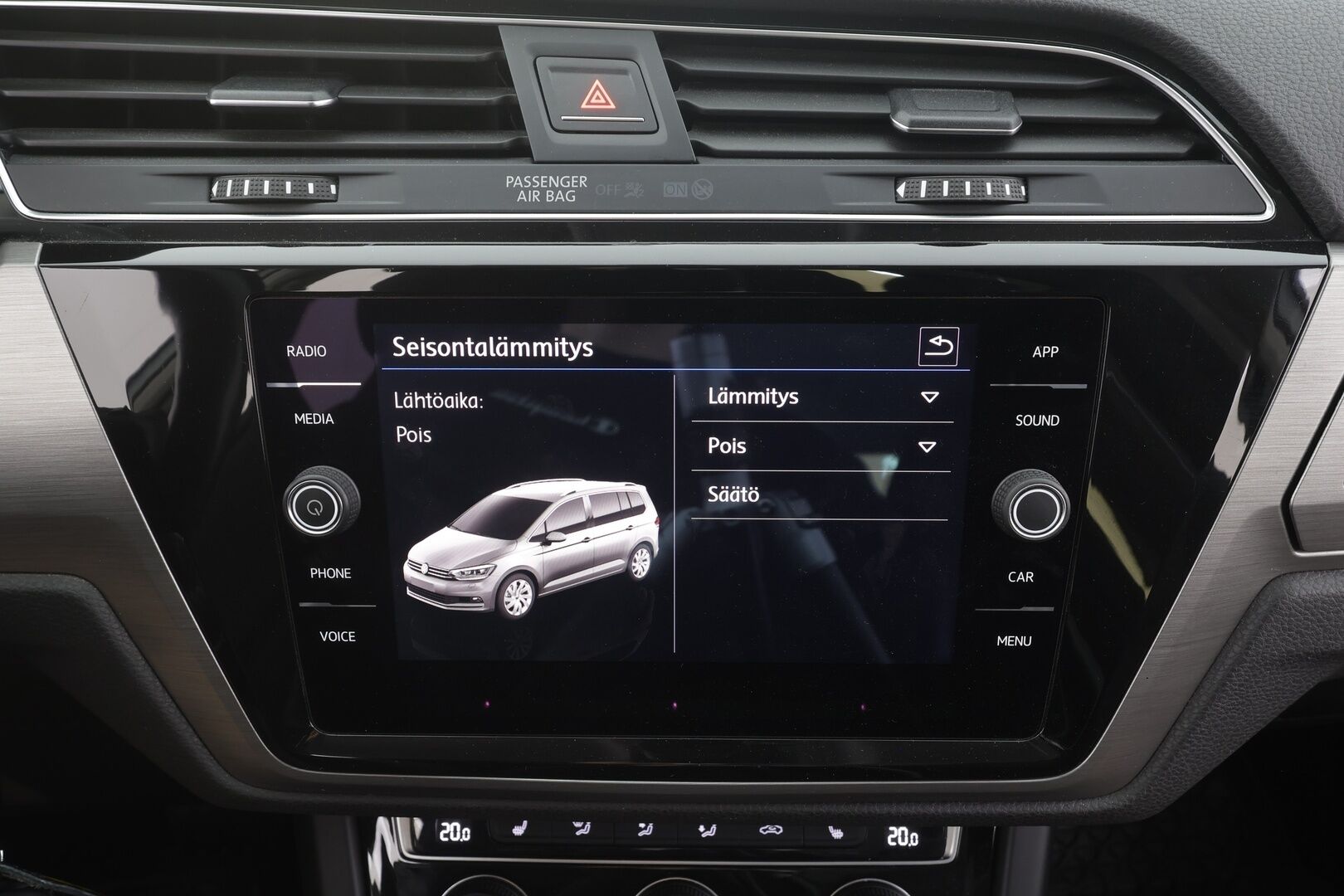 Volkswagen Touran 2018 R-Line 1,4 TSI 110 kW (150 hv) DSG-automaatti 7.P - | ACC | Koukku | Webasto | P.tutkat | LED | Apple&Android | Kahdet Renkaat |