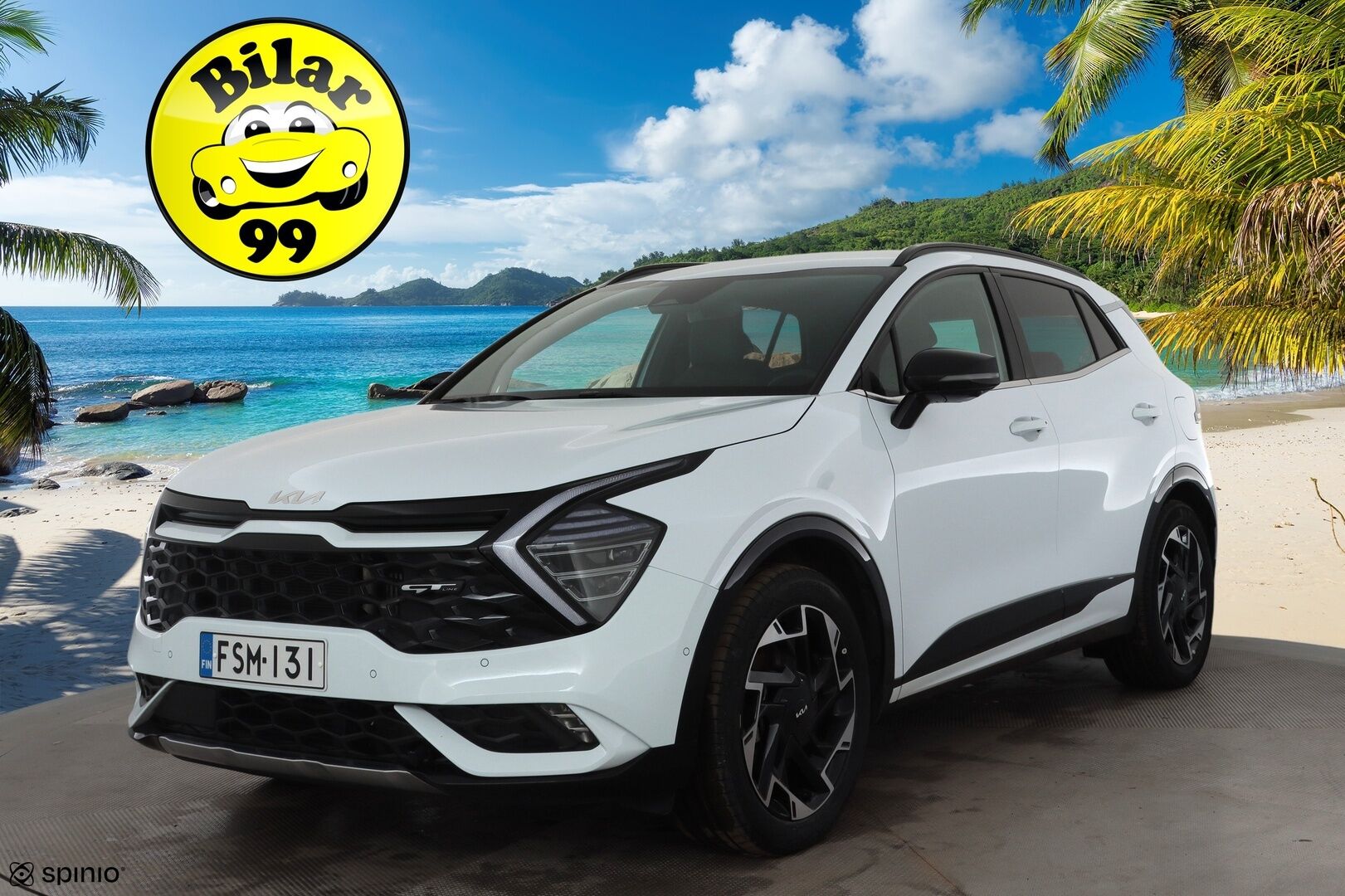 Kia Sportage 2022 1,6 T-GDI AWD Plug-in Hybrid GT-Line AT 265hv * ACC / 360° / H&K / Muisitpenkki / LED / Navi / Ilmastoidut penkit / Koukku * - 1.Om Suomi-auto / Kahdet renkaat aluvanteilla / Huippuvarusteet - HULLUT BLACKWEEK JATKOT - KORKOTARJOUS 2,49%