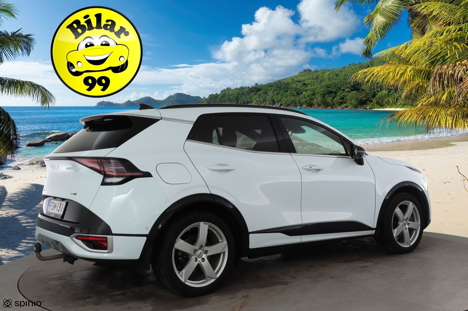 Kia Sportage 2022 1,6 T-GDI AWD Plug-in Hybrid GT-Line AT 265hv * ACC / 360° / H&K / Muisitpenkki / LED / Navi / Ilmastoidut penkit / Koukku * - 1.Om Suomi-auto / Kahdet renkaat aluvanteilla / Huippuvarusteet - HULLUT BLACKWEEK JATKOT - KORKOTARJOUS 2,49%