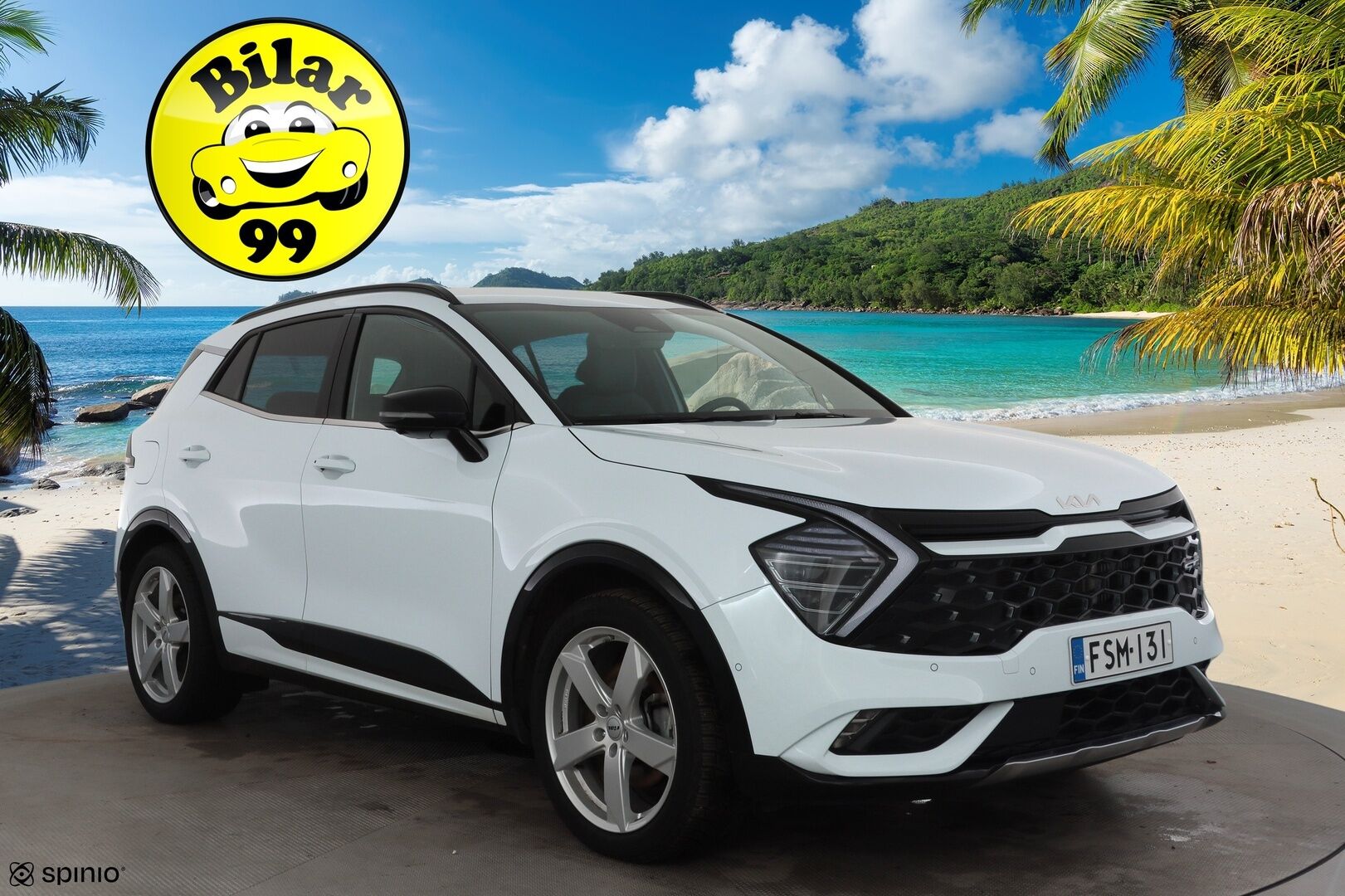 Kia Sportage 2022 1,6 T-GDI AWD Plug-in Hybrid GT-Line AT 265hv * ACC / 360° / H&K / Muisitpenkki / LED / Navi / Ilmastoidut penkit / Koukku * - 1.Om Suomi-auto / Kahdet renkaat aluvanteilla / Huippuvarusteet - HULLUT BLACKWEEK JATKOT - KORKOTARJOUS 2,49%