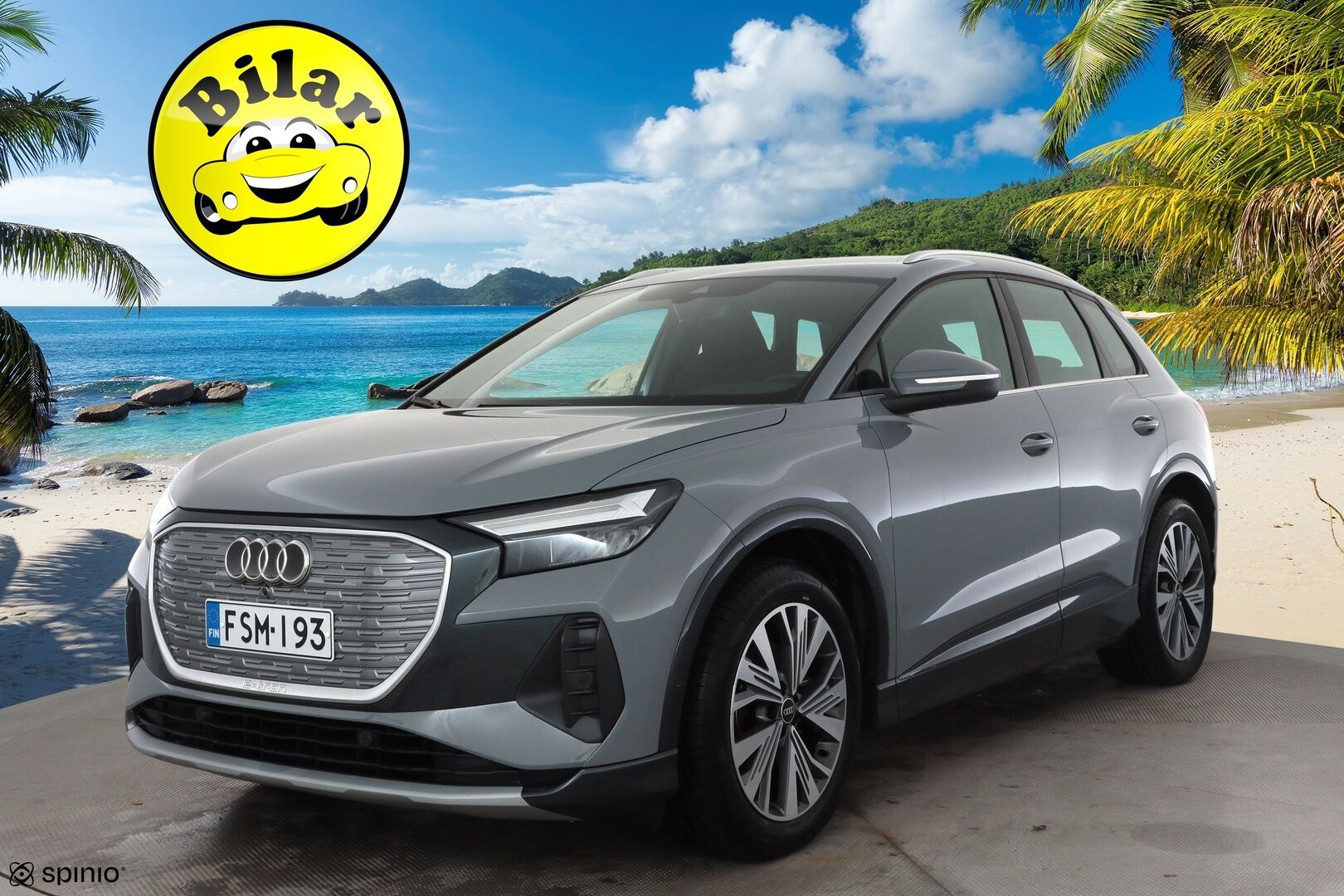 Audi Q4 e-tron 2023 35 e-tron - | ACC | ILP | Sporttipenkit | P.kamera | Navi | Digimittaristo | Kaistavahti | Apple & Android | Sähk. takaluukku | 1-om suomiauto | 2x renkaat aluin |