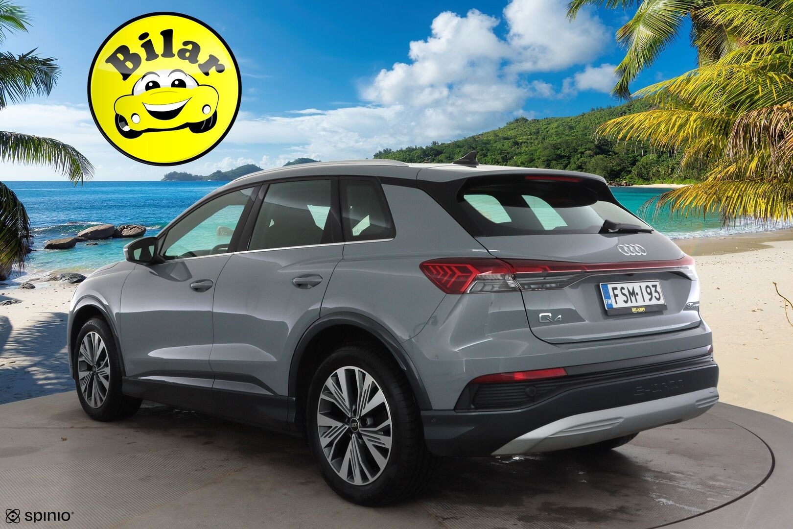 Audi Q4 e-tron 2023 35 e-tron - | ACC | ILP | Sporttipenkit | P.kamera | Navi | Digimittaristo | Kaistavahti | Apple & Android | Sähk. takaluukku | 1-om suomiauto | 2x renkaat aluin |