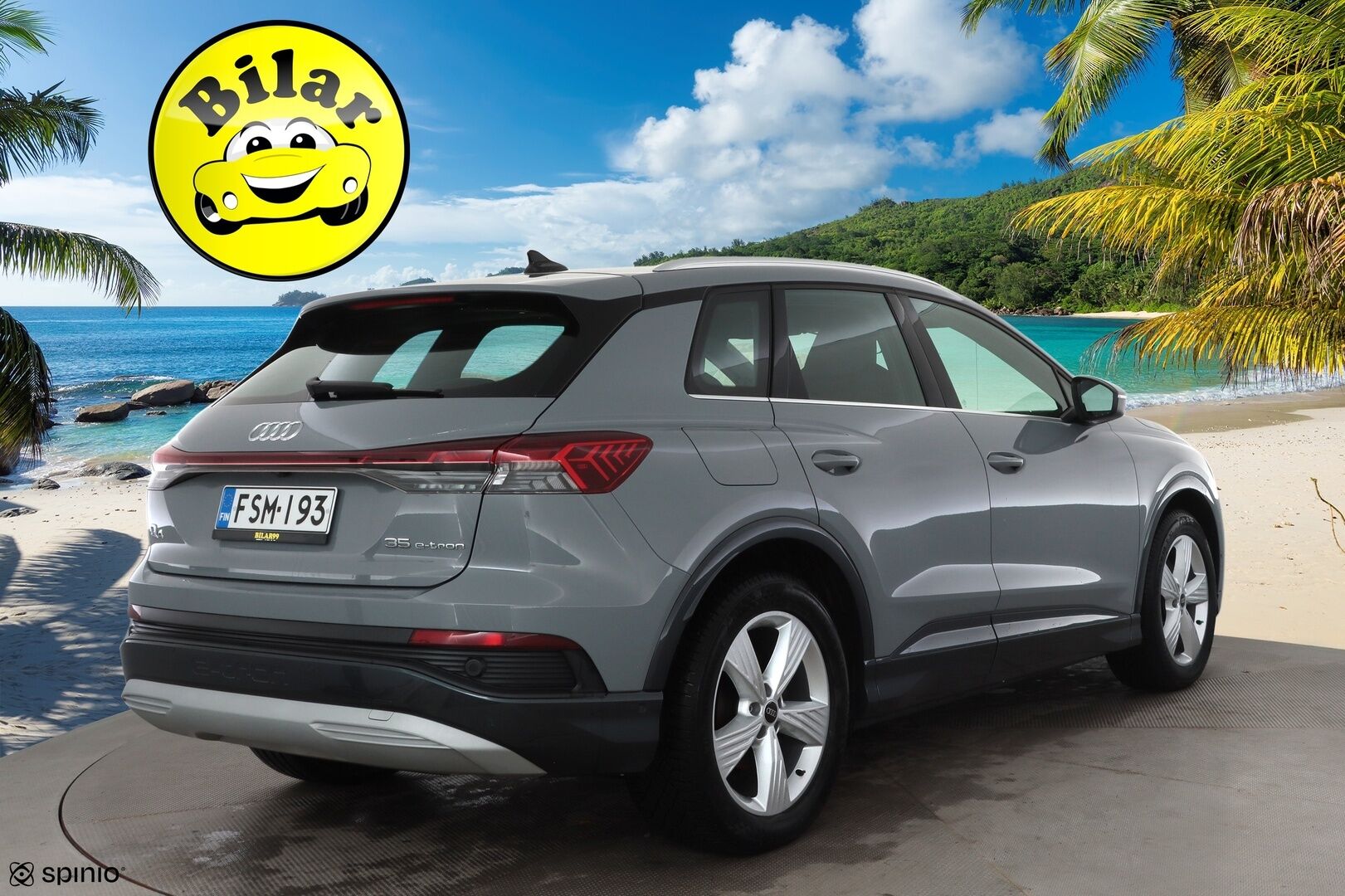 Audi Q4 e-tron 2023 35 e-tron - | ACC | ILP | Sporttipenkit | P.kamera | Navi | Digimittaristo | Kaistavahti | Apple & Android | Sähk. takaluukku | 1-om suomiauto | 2x renkaat aluin |