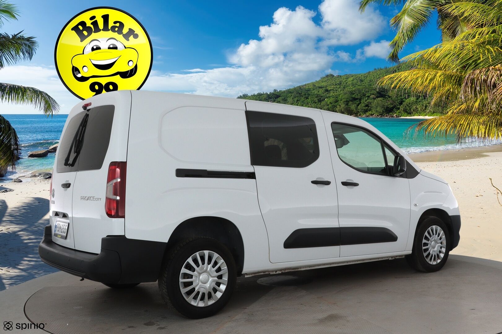 Toyota Proace CITY 2023 Active L2 1,5D 130 Automaatti 5ov 2510 **1-om Suomi-auto / Webasto / P.kamera / Vakkari / Ilmastointi / Bluetooth** - Kahdet Renkaat 