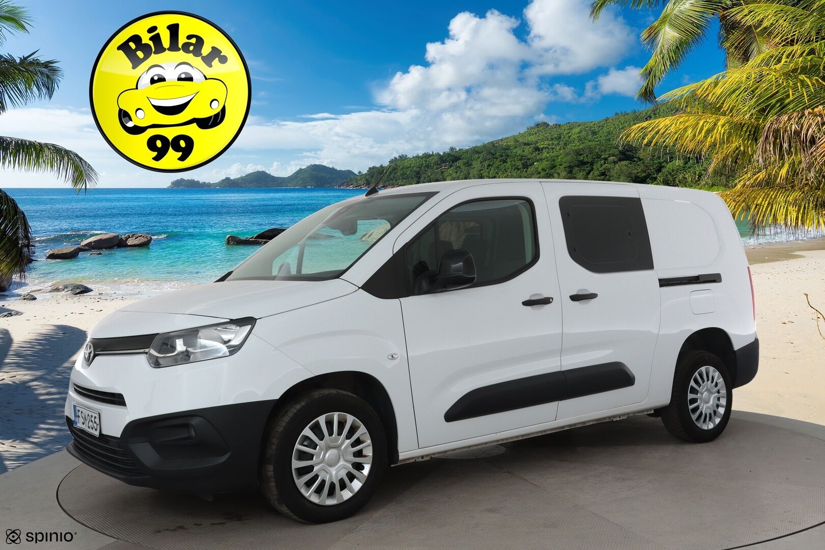 Toyota Proace CITY 2023 Active L2 1,5D 130 Automaatti 5ov 2510 **1-om Suomi-auto / Webasto / P.kamera / Vakkari / Ilmastointi / Bluetooth** - Kahdet Renkaat 