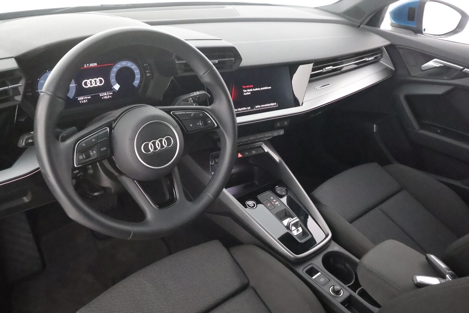 Audi A3 2023 Sportback Progress Plus 40 TFSI e 150kW S tronic - Koukku | ACC | B&O | P.kamera | Matrix | Sport-penkit | Digimittaristo | Keyless | Kaistavahti | Katveavustin | 1-om Suomi-auto | Kahdet renkaat | 2x Latauskaapelit |