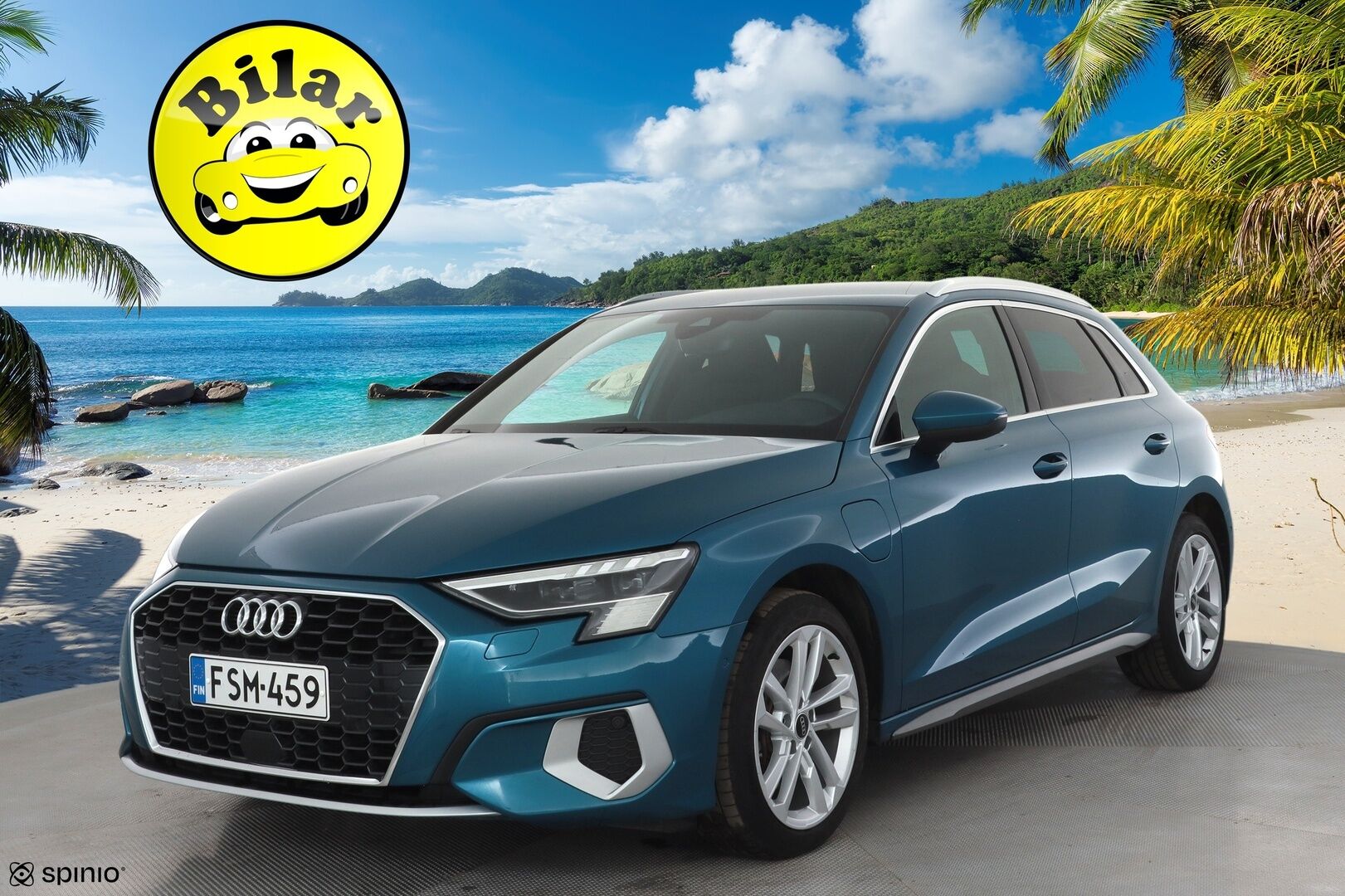 Audi A3 2023 Sportback Progress Plus 40 TFSI e 150kW S tronic - Koukku | ACC | B&O | P.kamera | Matrix | Sport-penkit | Digimittaristo | Keyless | Kaistavahti | Katveavustin | 1-om Suomi-auto | Kahdet renkaat | 2x Latauskaapelit |