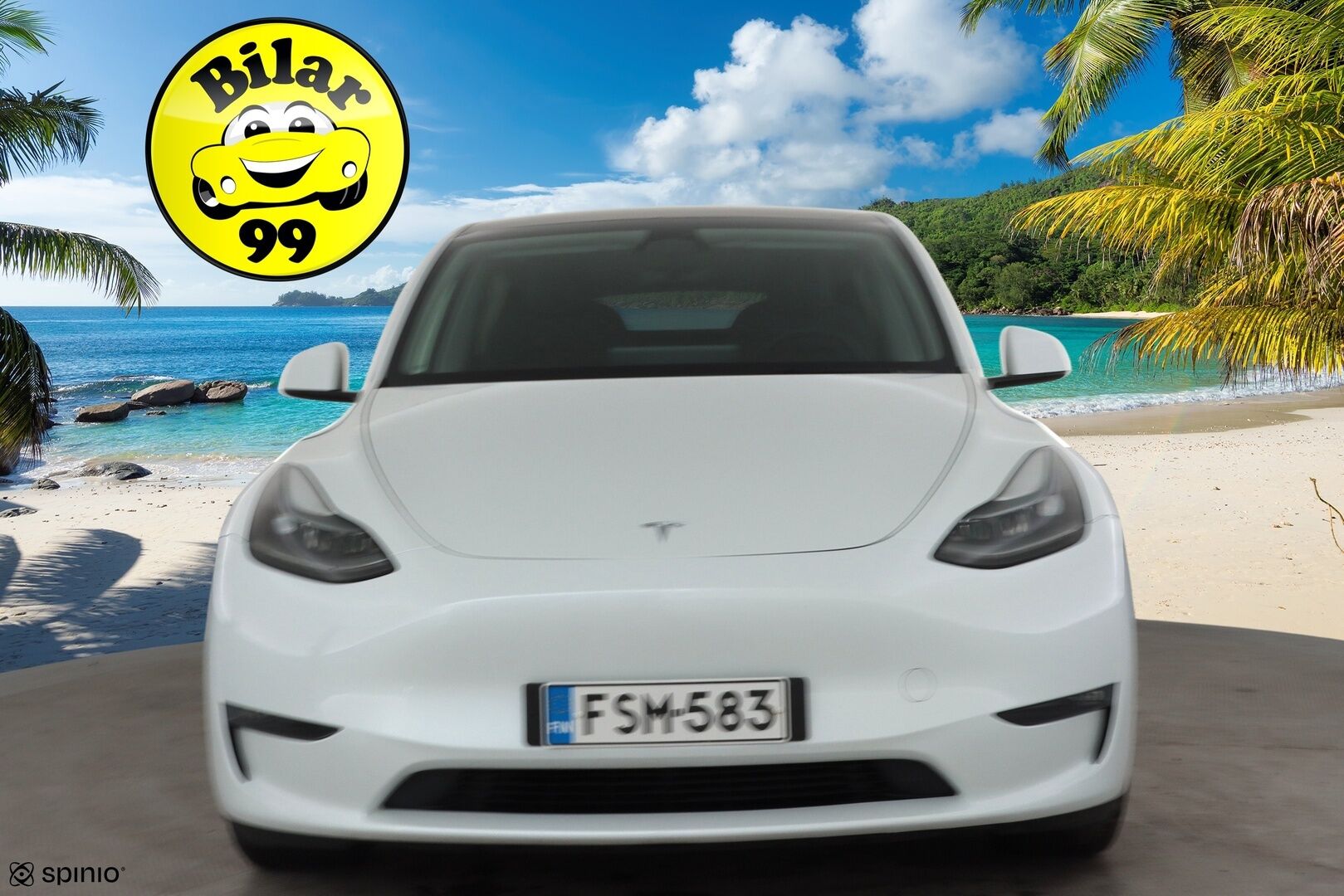 Tesla Model Y 2023 Performance * Suomi-auto / Lasikatto / Premium Audio / P.kamera / Koukku / Nahat / ILP / Matrix LED * - Kahdet renkaat aluvanteilla - HULLUT JOULUT KORKOTARJOUS 2,49% 