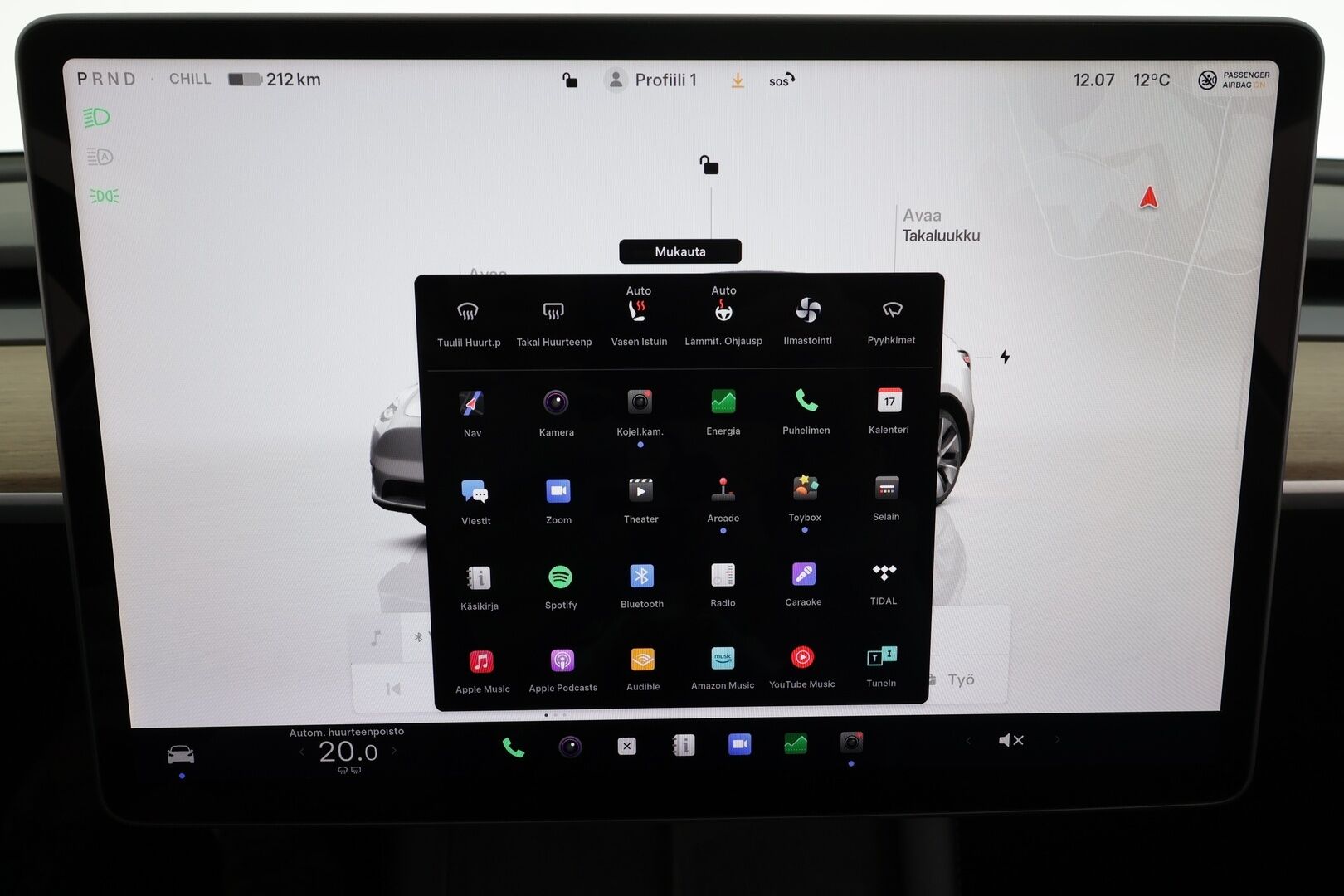 Tesla Model Y 2023 Performance * Suomi-auto / Lasikatto / Premium Audio / P.kamera / Koukku / Nahat / ILP / Matrix LED * - Kahdet renkaat aluvanteilla - HULLUT JOULUT KORKOTARJOUS 2,49% 