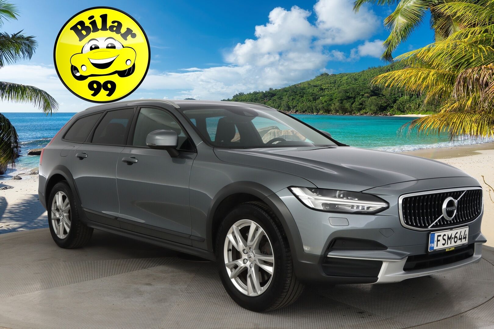 Volvo V90 Cross Country 2019 D4 AWD Plus aut **ACC / Koukku / Navi / Kessy** - *Juuri saapunut / Digimittaristo / VOC / LED-Valot / 2X Renkaat*