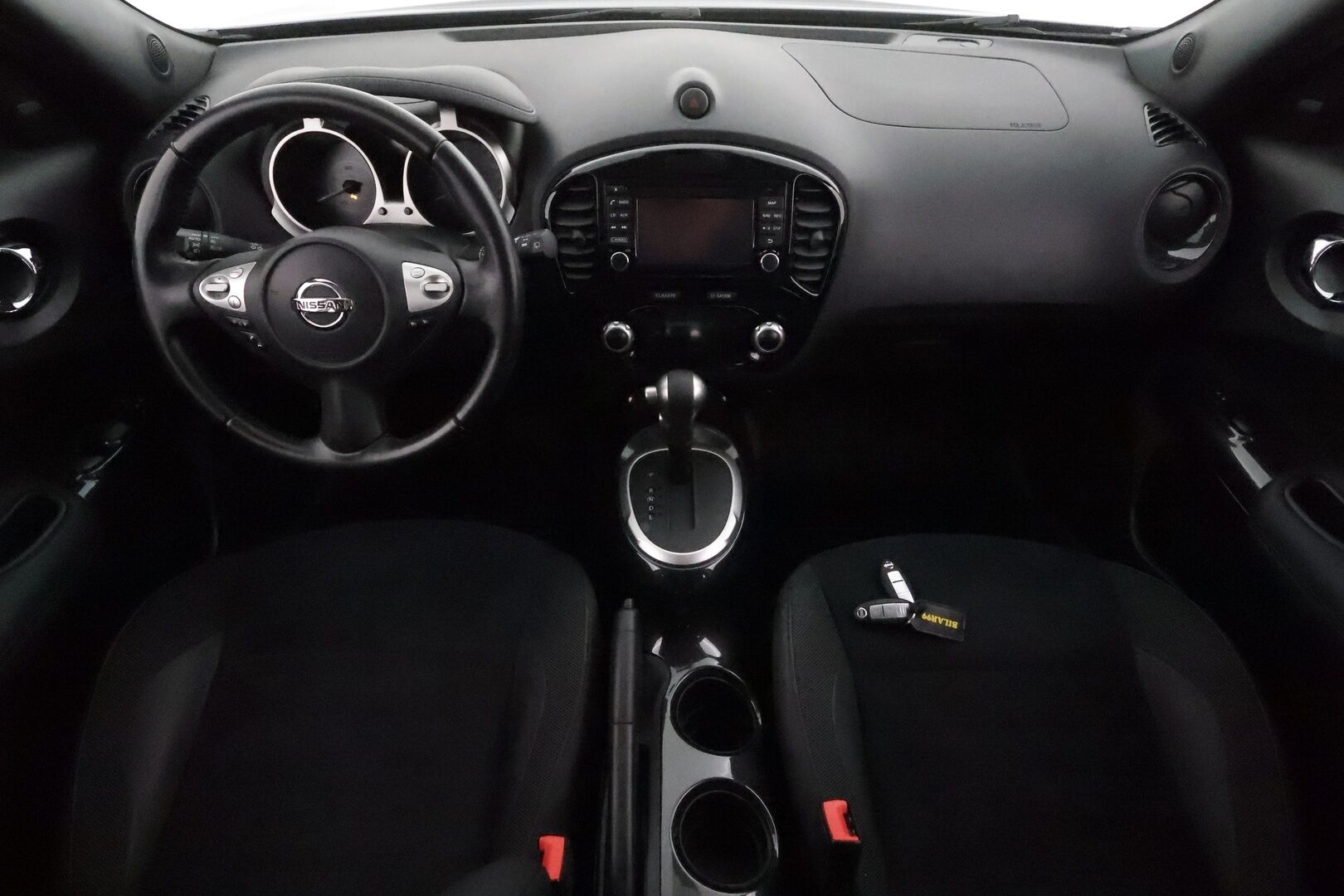 Nissan Juke 2019 1,6L110 Xtronic Acenta 2WD *Vakkari / 360° / Koukku / Navi / Puolinahat / KeylessGo*