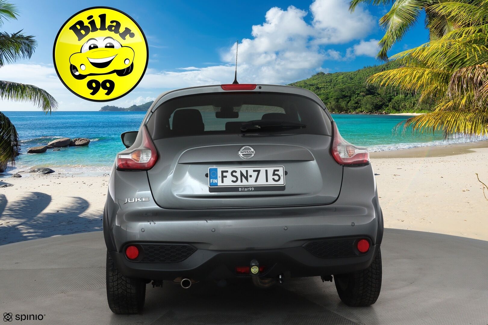 Nissan Juke 2019 1,6L110 Xtronic Acenta 2WD *Vakkari / 360° / Koukku / Navi / Puolinahat / KeylessGo*