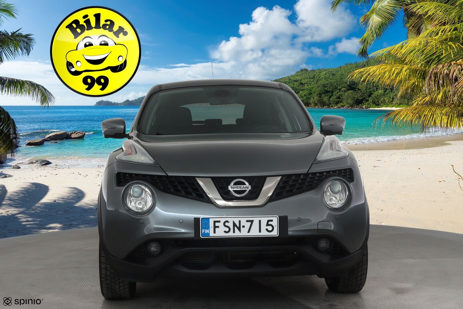 Nissan Juke 2019 1,6L110 Xtronic Acenta 2WD *Vakkari / 360° / Koukku / Navi / Puolinahat / KeylessGo*