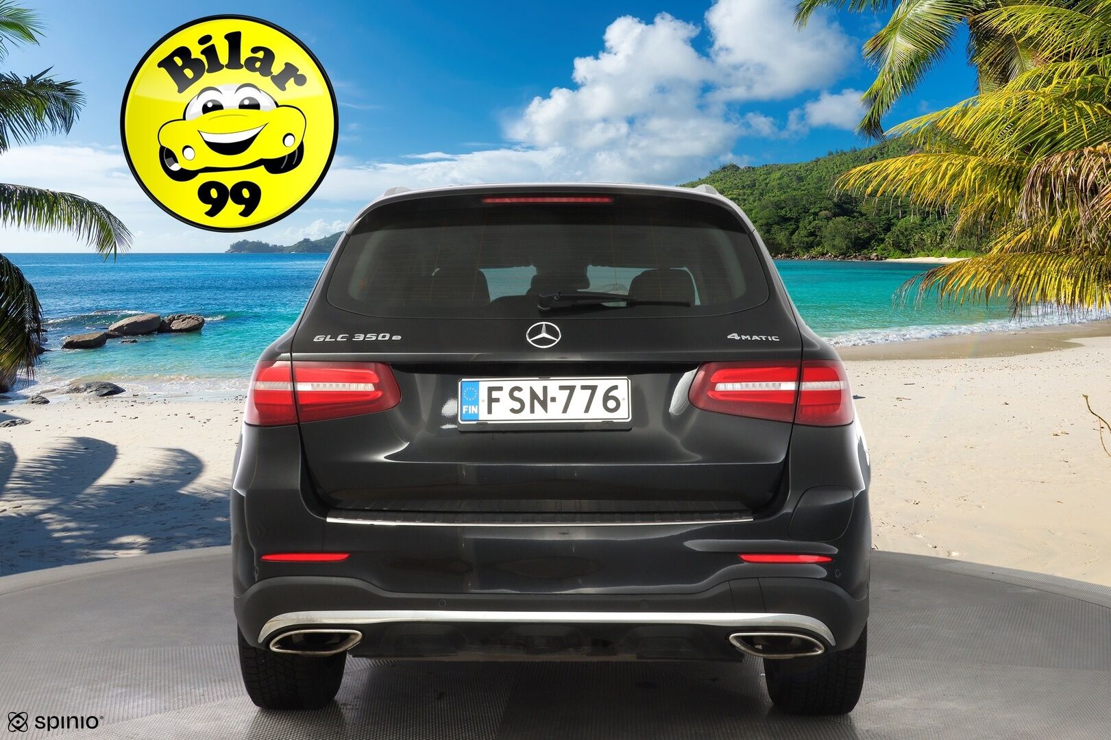 Mercedes-Benz GLC 2018 350 e 4Matic A Premium Business AMG * Panoraama / Burmester / Sporttinahat / Koukku / Tutkat * - Suomi auto / Kahdet renkaat alumiinivantein / Huollettu 7.2025