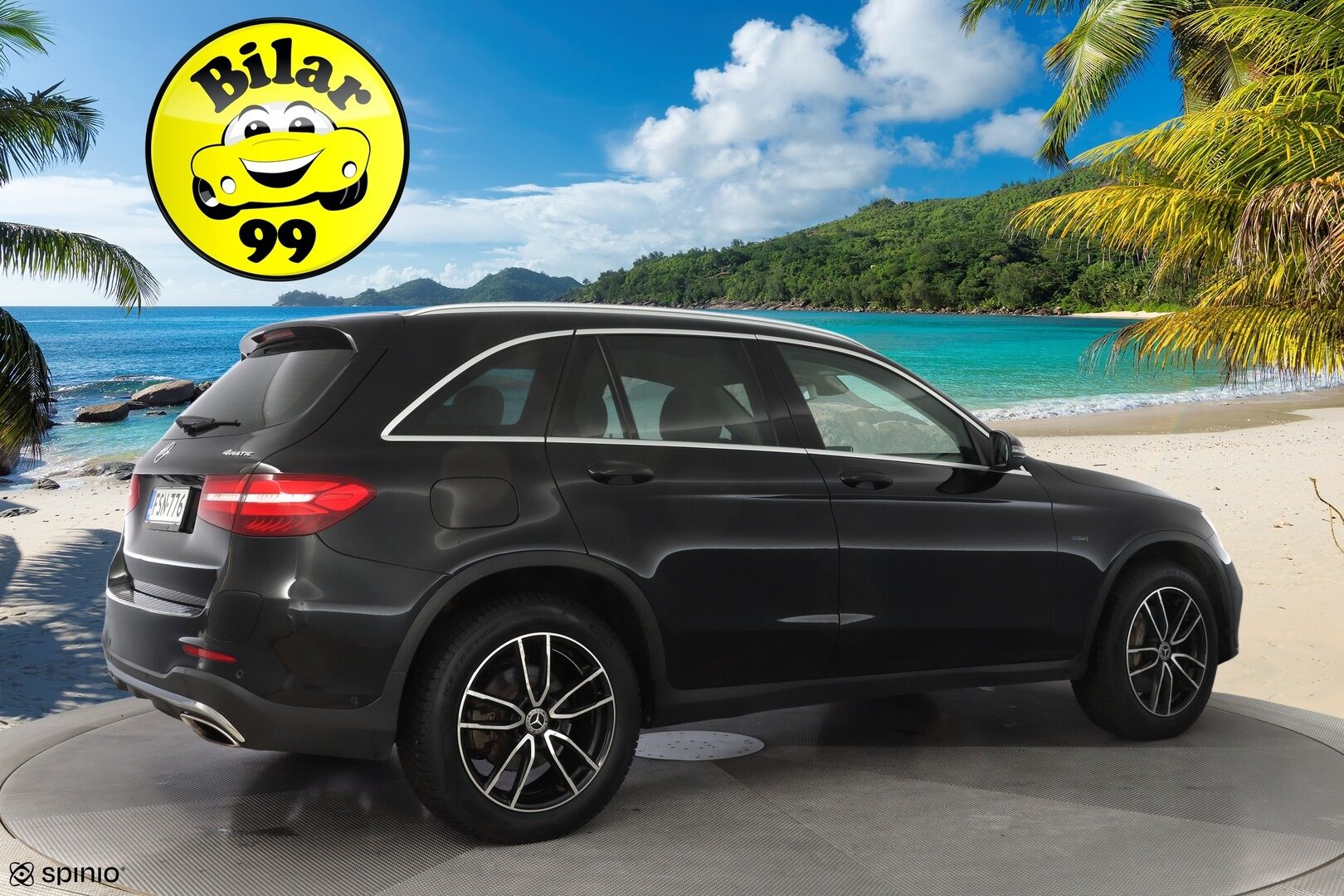 Mercedes-Benz GLC 2018 350 e 4Matic A Premium Business AMG * Panoraama / Burmester / Sporttinahat / Koukku / Tutkat * - Suomi auto / Kahdet renkaat alumiinivantein / Huollettu 7.2025