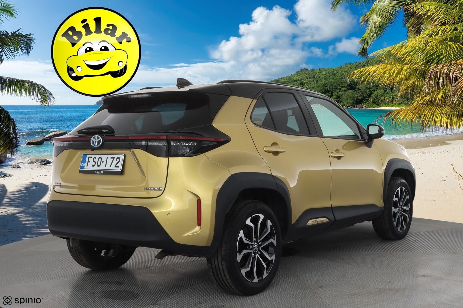 Toyota Yaris Cross 2023 1,5 Hybrid Intense - | ACC | LTA | BSM | P.kamera ja tutkat | LED | Keyless | Sähk. takaluukku | Navi | Lämm. ratti | 2x renkaat aluin | 1-om suomiauto | 