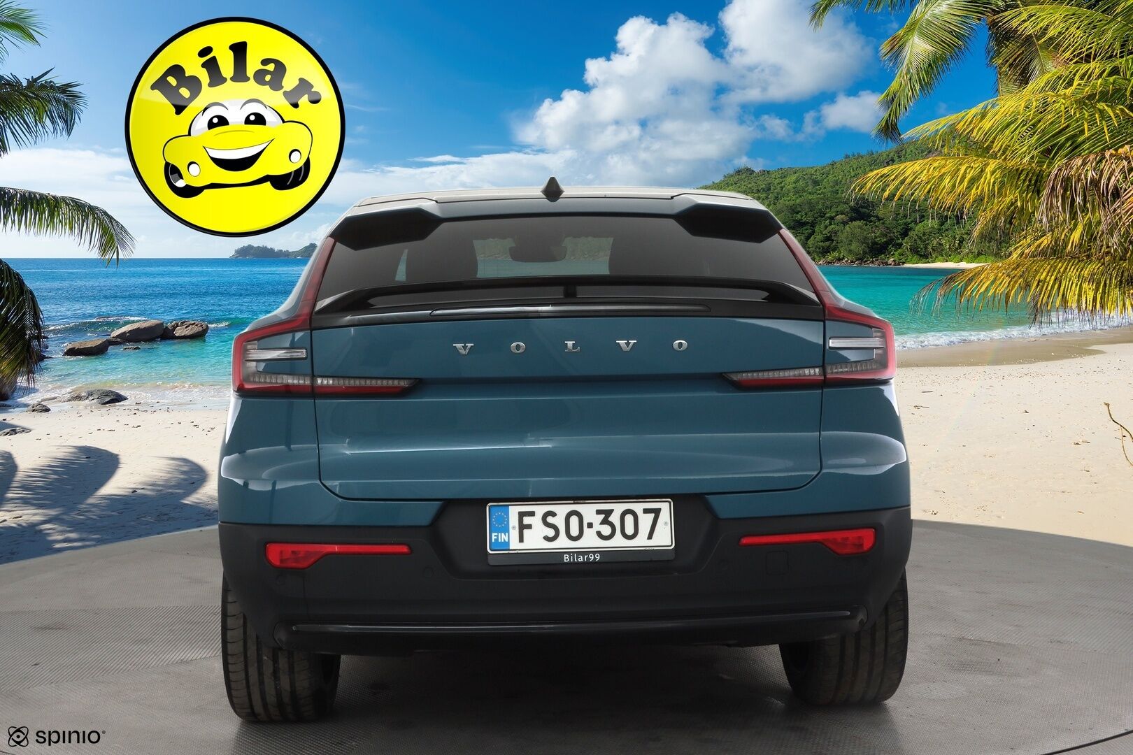 Volvo C40 2023 Recharge Twin Plus aut - 1OM Suomiauto | ILP | Koukku | Adapt.Vakkari | Lasikatto | KeylessGo | Peruutuskamera | High Perf Audio | Muistipenkki | Huippuvarusteet |2x Renkaat Aluvantein!