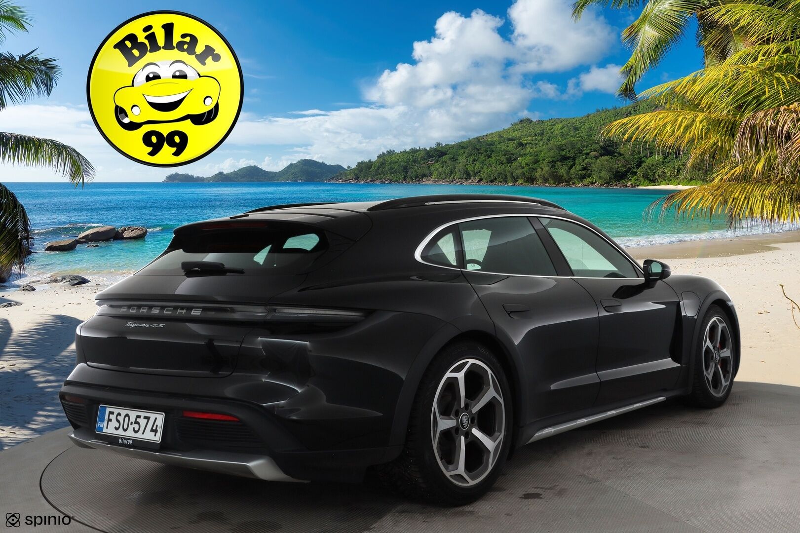 Porsche Taycan 2023 4S Cross Turismo * Lasikatto / ILP / ACC / LED / P.Kamera / Ilma-alusta / Navi / Kaistavahti / Nahkaverhoilu / Keyless * - 1-om Suomi-auto / 2x Latauskaapelit / Merkkihuollettu! - HULLU BLACKWEEK KORKOTARJOUS 2,49%