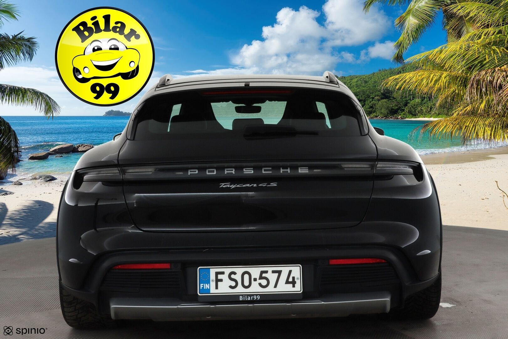 Porsche Taycan 2023 4S Cross Turismo * Lasikatto / ILP / ACC / LED / P.Kamera / Ilma-alusta / Navi / Kaistavahti / Nahkaverhoilu / Keyless * - 1-om Suomi-auto / 2x Latauskaapelit / Merkkihuollettu! - HULLU BLACKWEEK KORKOTARJOUS 2,49%