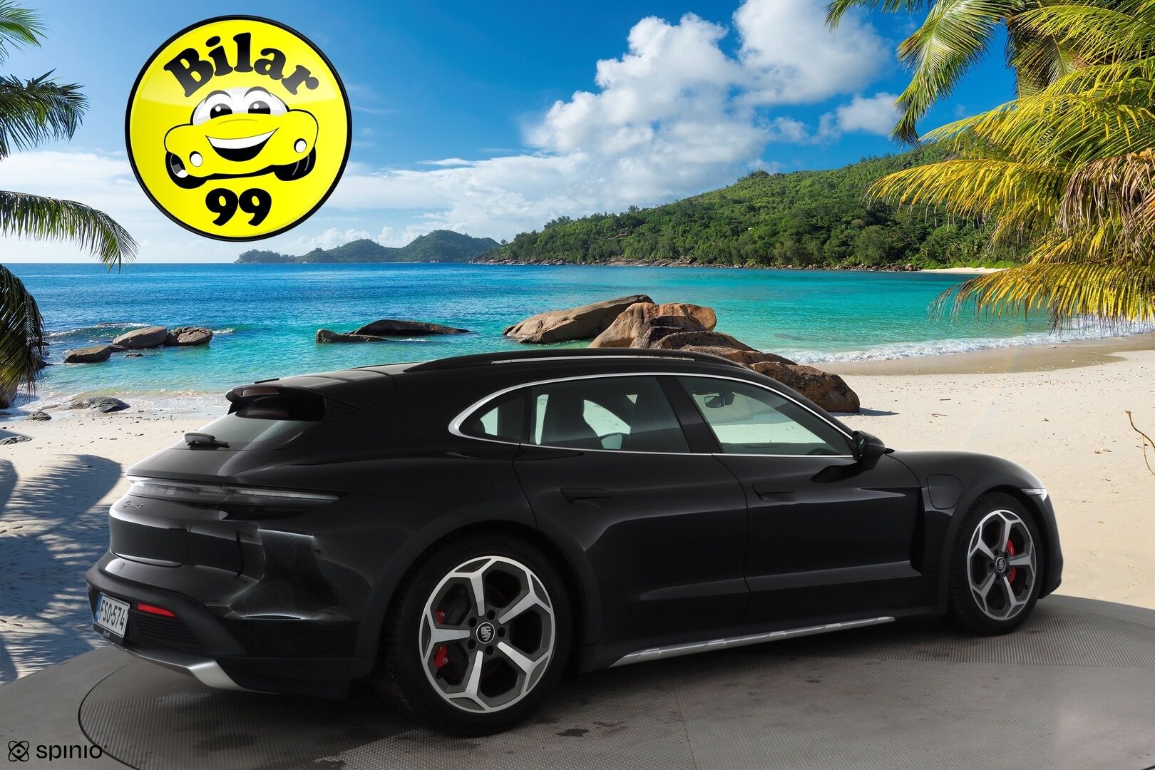 Porsche Taycan 2023 4S Cross Turismo * Lasikatto / ILP / ACC / LED / P.Kamera / Ilma-alusta / Navi / Kaistavahti / Nahkaverhoilu / Keyless * - 1-om Suomi-auto / 2x Latauskaapelit / Merkkihuollettu! - HULLU BLACKWEEK KORKOTARJOUS 2,49%