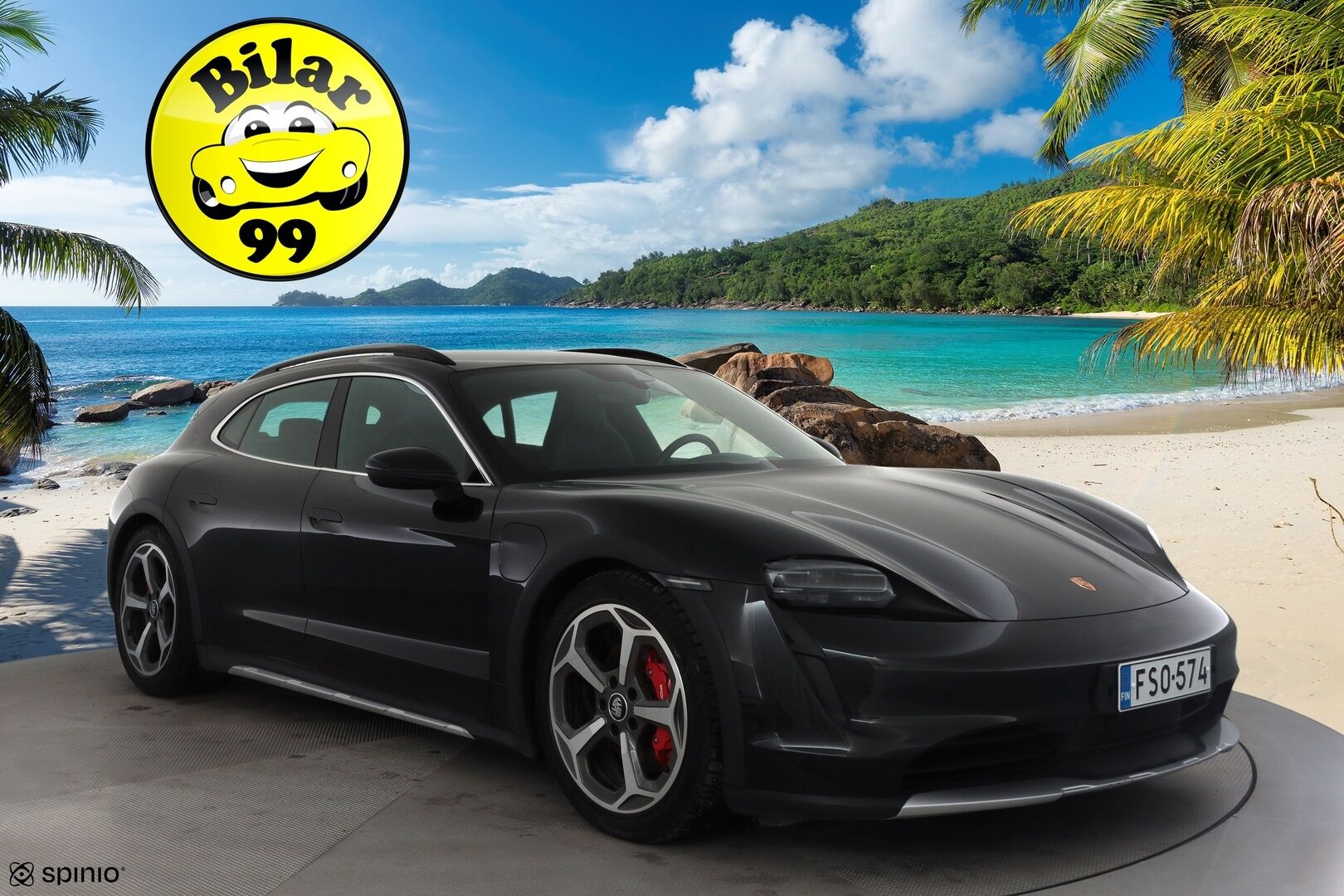 Porsche Taycan 2023 4S Cross Turismo * Lasikatto / ILP / ACC / LED / P.Kamera / Ilma-alusta / Navi / Kaistavahti / Nahkaverhoilu / Keyless * - 1-om Suomi-auto / 2x Latauskaapelit / Merkkihuollettu! - HULLU BLACKWEEK KORKOTARJOUS 2,49%