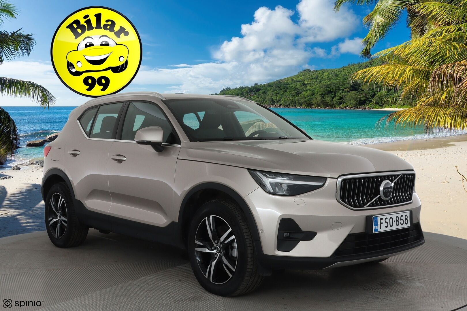 Volvo XC40 2023 B3 MHEV Business Plus Bright Aut **Webasto / ACC / LED / H&K / 360° / Sportpenkki Muistilla / Google Maps / Keyless** - 1-om Suomi-auto / Kahdet Renkaat / Merkkihuollettu!