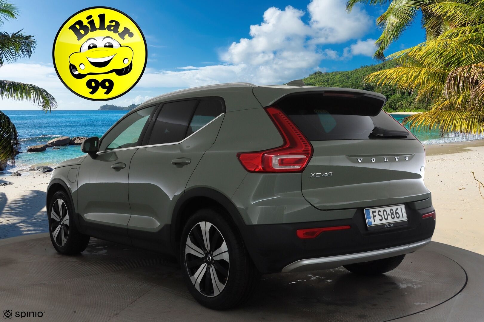 Volvo XC40 2023 T4 TwE Plus Bright aut * ACC / H&K / P.kamera / Muistipenkki / Koukku / KeylessGo / BLIS / Sähköluukku * - 1.Om Suomi-auto / Akku kuntotarkastettu / Kahdet renkaat aluvanteilla / Merkkihuollettu / Huippusiisti