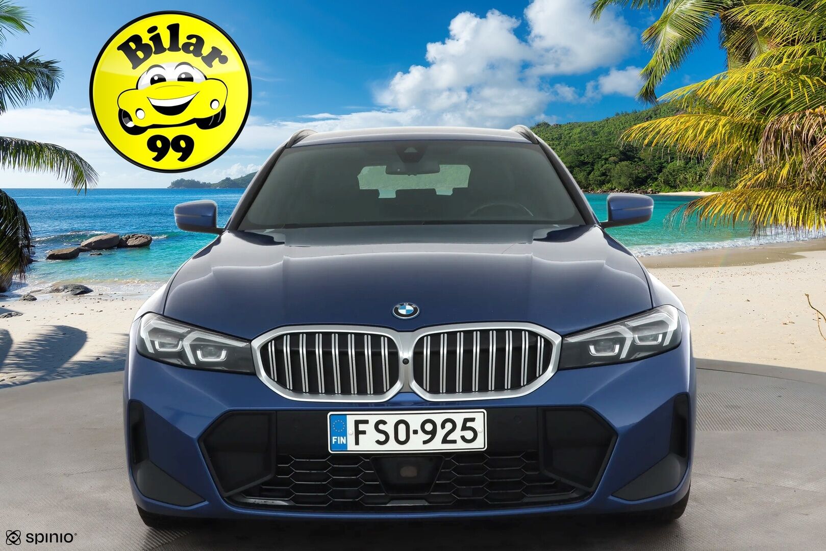 BMW 330 2023 G21 Touring 330e xDrive A M Sport * ACC / 360° / H&K / Muistipenkki / Comfort Access / Navi / Facelift * - 1.Om Suomi-auto / Akku kuntotarkastettu / Kahdet renkaat aluvanteilla 