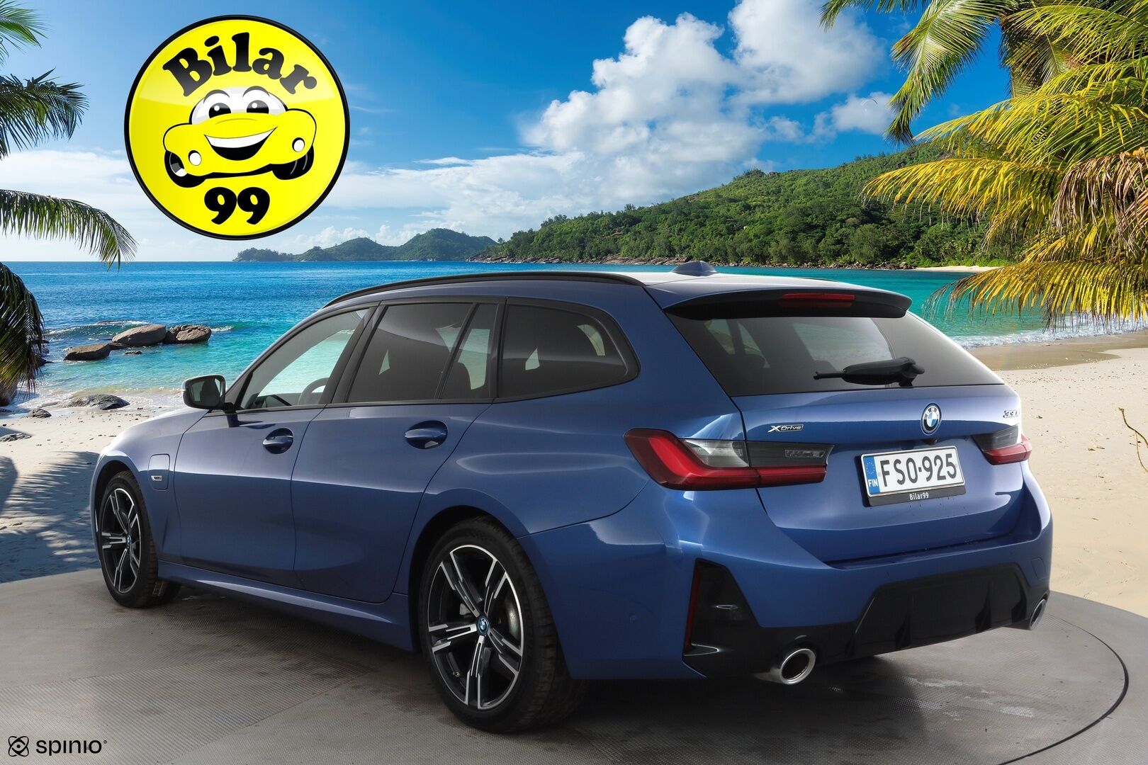 BMW 330 2023 G21 Touring 330e xDrive A M Sport * ACC / 360° / H&K / Muistipenkki / Widescreen / Comfort Access / Navi / Facelift * - 1.Om Suomi-auto / Akku kuntotarkastettu / Kahdet renkaat aluvanteilla - HULLUT AVAJAISHULINAT KORKOTARJOUS 3,29 %