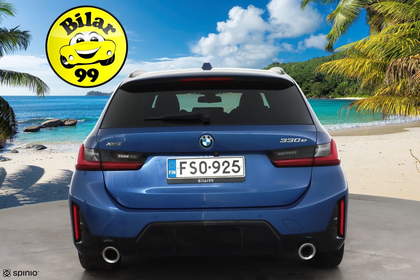 BMW 330 2023 G21 Touring 330e xDrive A M Sport * ACC / 360° / H&K / Muistipenkki / Widescreen / Comfort Access / Navi / Facelift * - 1.Om Suomi-auto / Akku kuntotarkastettu / Kahdet renkaat aluvanteilla - HULLUT AVAJAISHULINAT KORKOTARJOUS 3,29 %