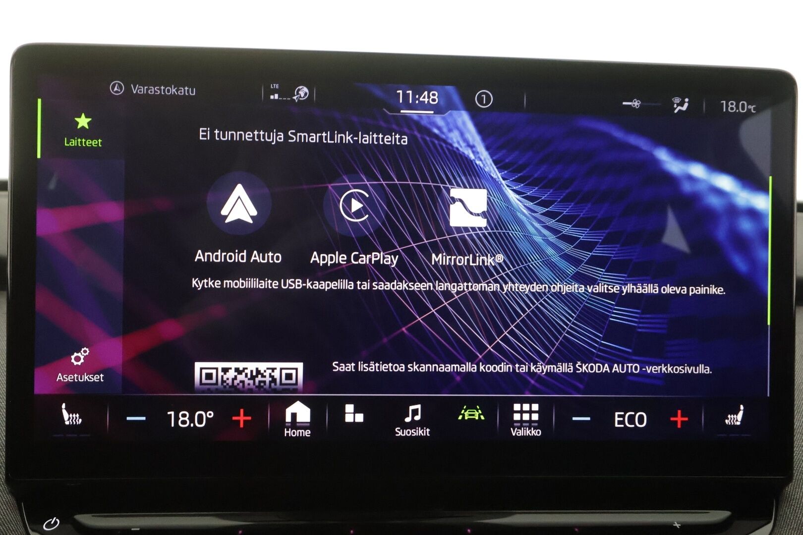 Skoda Enyaq 2022 80 iV - | ACC | ILP | Koukku | Puolinahat | Keyless | P.kamera | Side Assist | Lane Assist | Sähk. takaluukku | Lämm. ratti | LED | Ambient Light | 