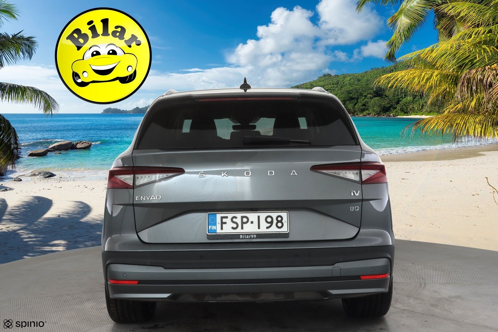 Skoda Enyaq 2022 80 iV - | ACC | ILP | Koukku | Puolinahat | Keyless | P.kamera | Side Assist | Lane Assist | Sähk. takaluukku | Lämm. ratti | LED | Ambient Light | 
