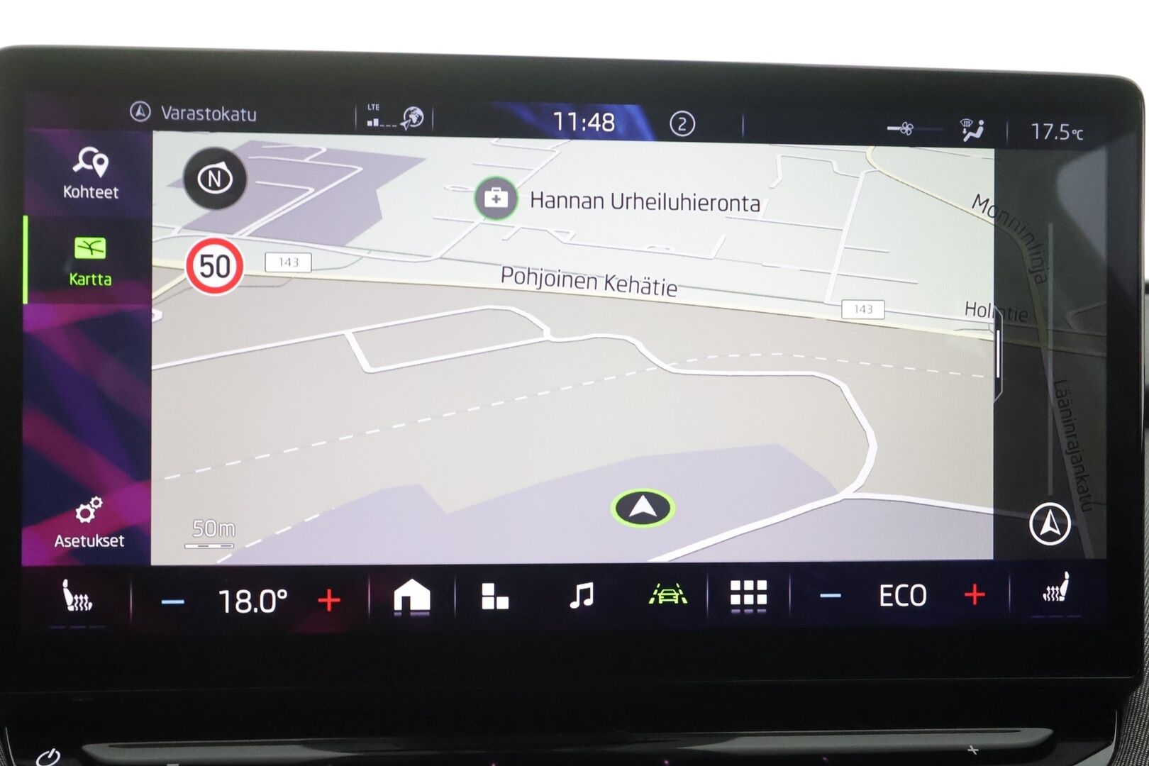 Skoda Enyaq 2022 80 iV - | ACC | ILP | Koukku | Puolinahat | Keyless | P.kamera | Side Assist | Lane Assist | Sähk. takaluukku | Lämm. ratti | LED | Ambient Light | 