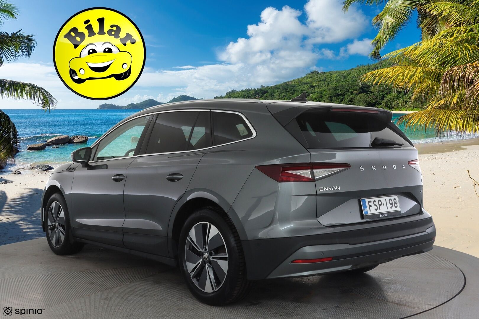 Skoda Enyaq 2022 80 iV - | ACC | ILP | Koukku | Puolinahat | Keyless | P.kamera | Side Assist | Lane Assist | Sähk. takaluukku | Lämm. ratti | LED | Ambient Light | 