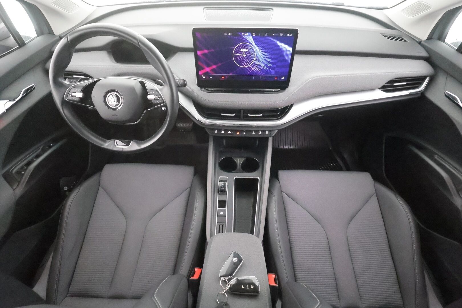 Skoda Enyaq 2022 80 iV - | ACC | ILP | Koukku | Puolinahat | Keyless | P.kamera | Side Assist | Lane Assist | Sähk. takaluukku | Lämm. ratti | LED | Ambient Light | 
