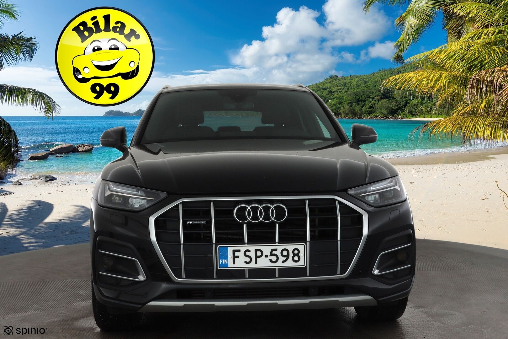 Audi Q5 2023 Progress 50 TFSI e 220 kW quattro S tronic * ACC / P.kamera / Koukku / Sporttipenkit / Sähköluukku / Digimittaristo * - 1.Om Suomi-auto / Kahdet renkaat aluvanteilla / Merkkihuollettu