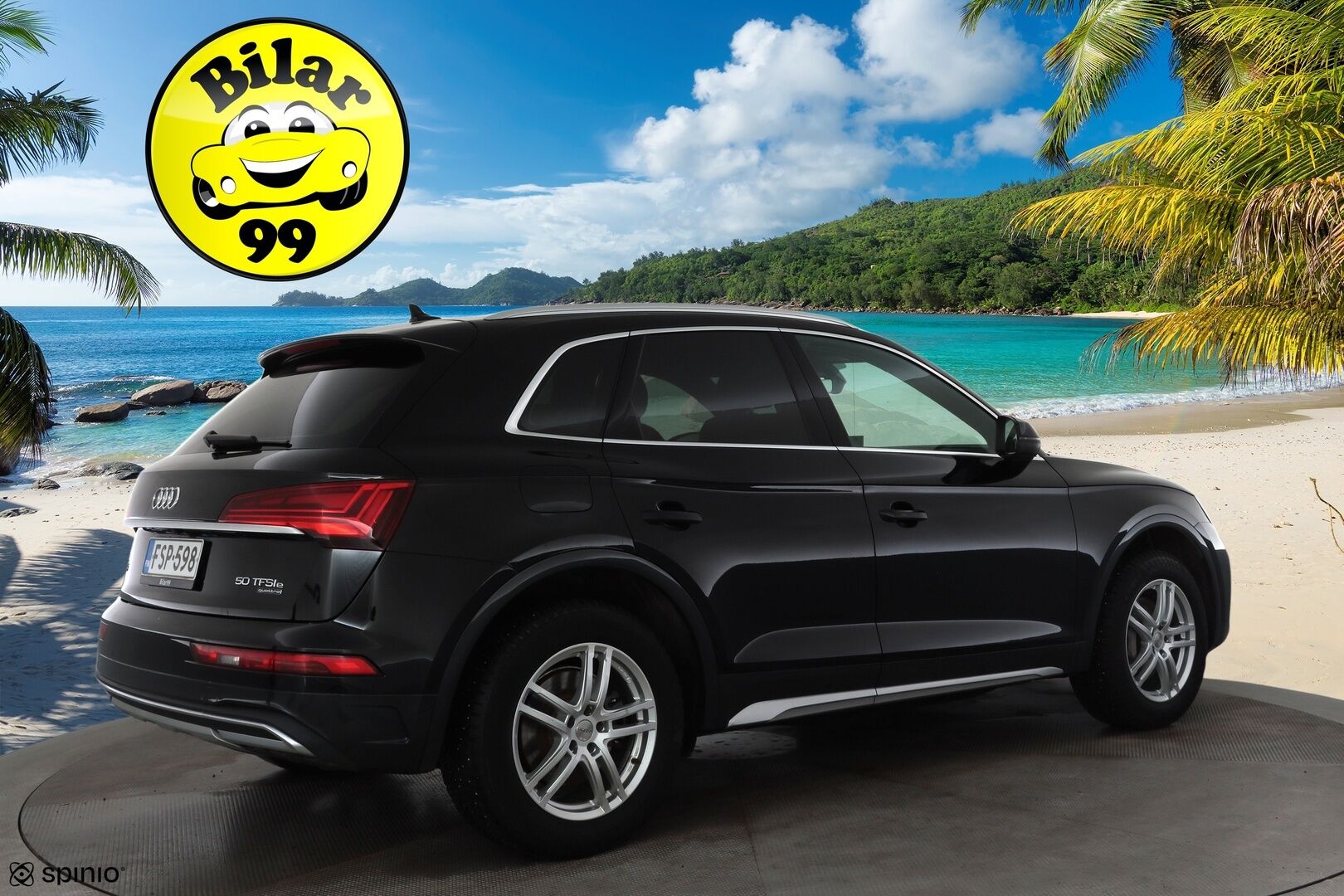 Audi Q5 2023 Progress 50 TFSI e 220 kW quattro S tronic * ACC / P.kamera / Koukku / Sporttipenkit / Sähköluukku / Digimittaristo * - 1.Om Suomi-auto / Kahdet renkaat aluvanteilla / Merkkihuollettu