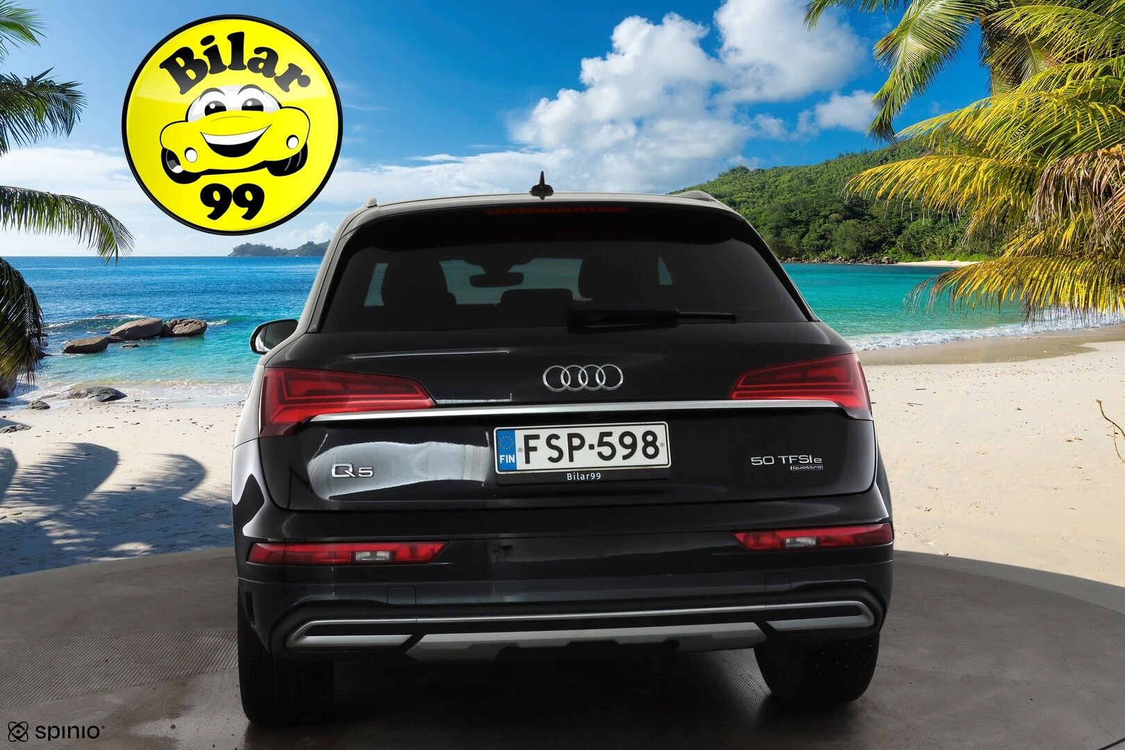 Audi Q5 2023 Progress 50 TFSI e 220 kW quattro S tronic * ACC / P.kamera / Koukku / Sporttipenkit / Sähköluukku / Digimittaristo * - 1.Om Suomi-auto / Kahdet renkaat aluvanteilla / Merkkihuollettu