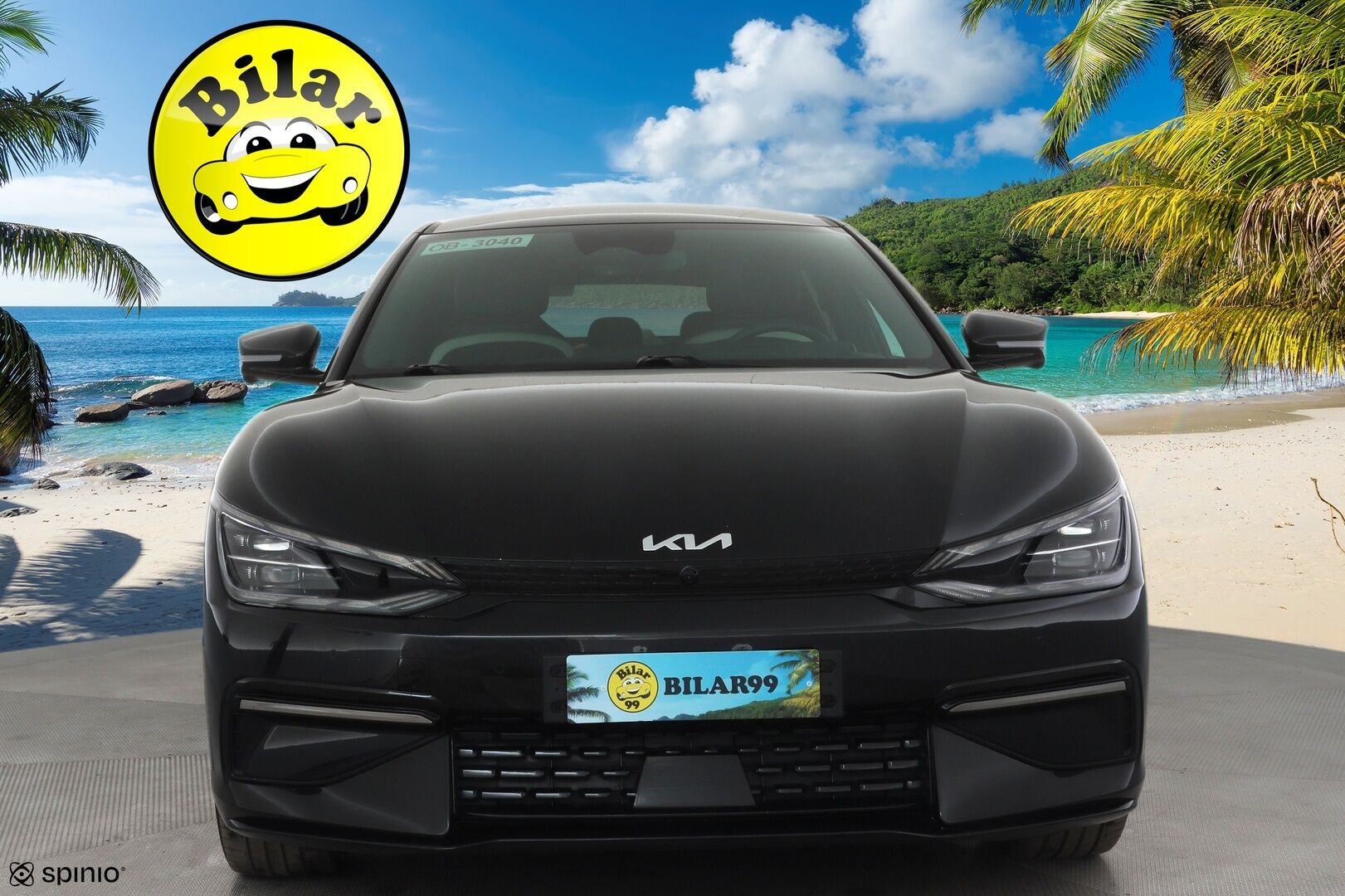 KIA EV6 2023 GT-Line AWD 77 kWh 325 hv - | ACC | ILP | Koukku | Adapt.LED | 360° | Muistipenkki | Meridian | Ilmastoidut penkit | Navi | HUD | Keyless | Kahdet renkaat aluvanteilla | Merkkihuollettu |