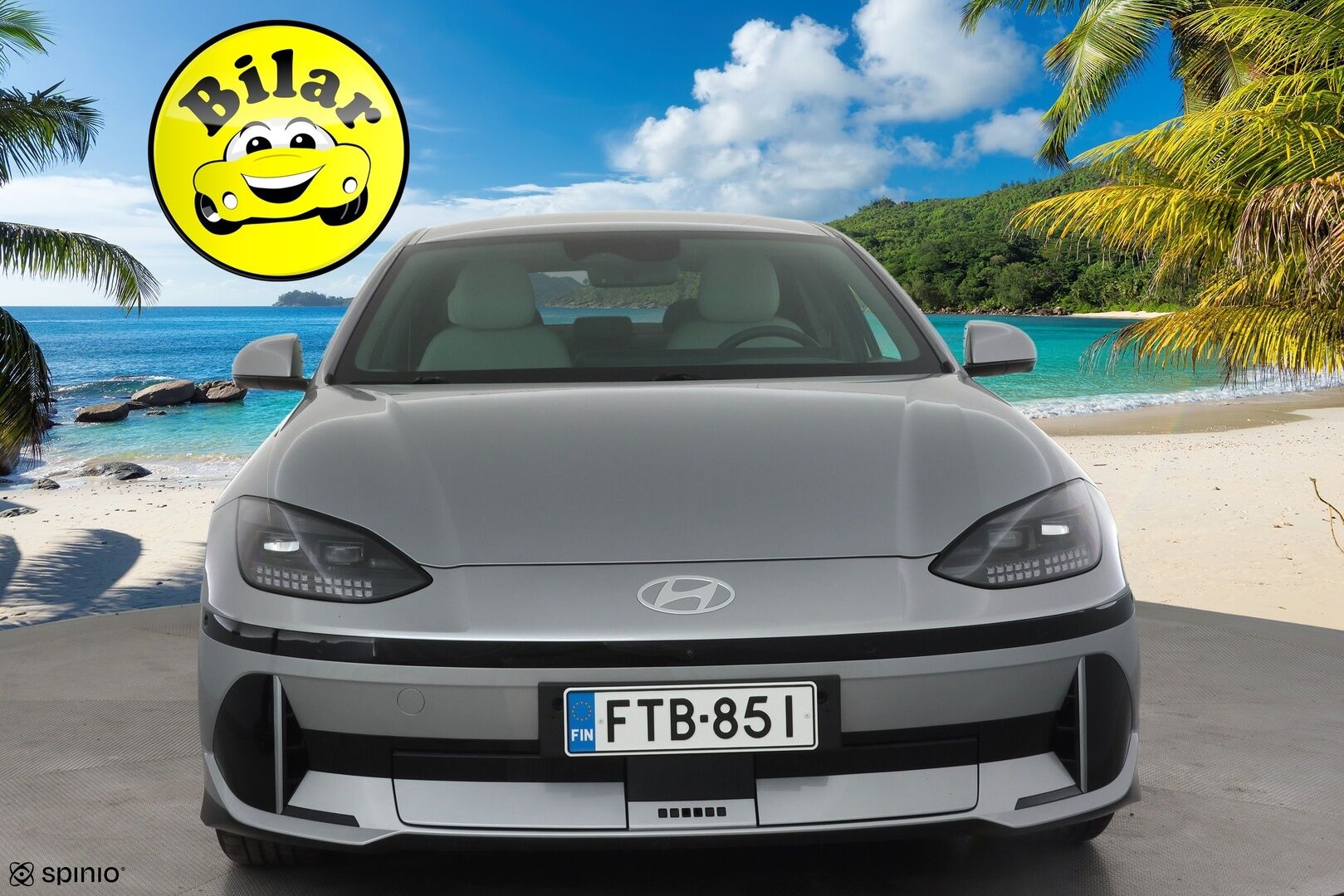 Hyundai IONIQ 6 2024 77 kWh 229 hv Ultimate - ACC | ILP | HUD | 360° | Ilm. relax nahat | Muistipenkki | BOSE | Matrix | HDA | BSM | V2L | Keyless | Ambient | Lämm. ratti | Merkkihuollettu | ALV |