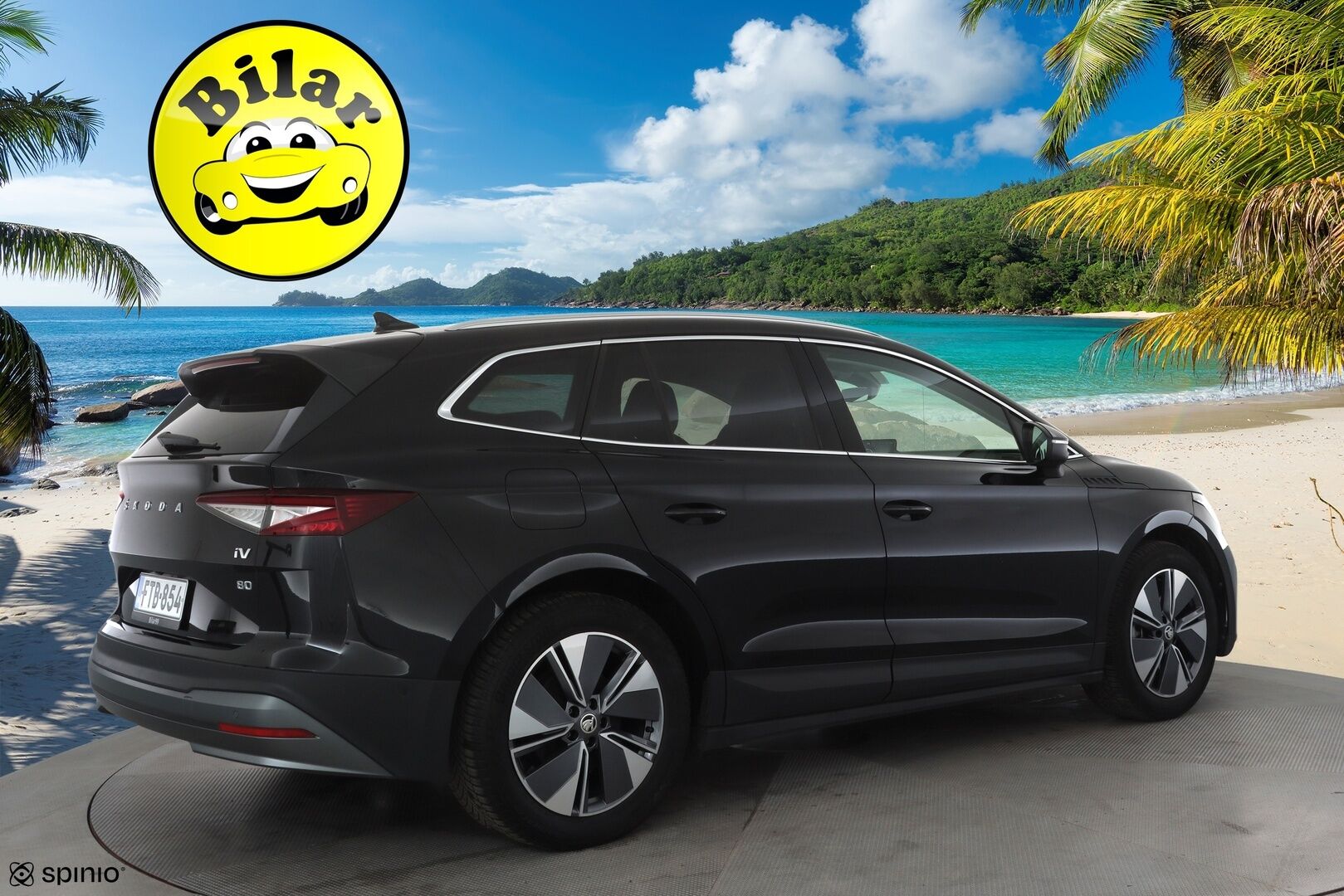 Skoda Enyaq 2022 80 iV - | ACC | ILP | Koukku | HUD | DCC | Sähkönahat muistilla | Panorama | Matrix | Crystal Face | P.kamera | Keyless | Sähk. takaluukku | Lämm. ratti | 