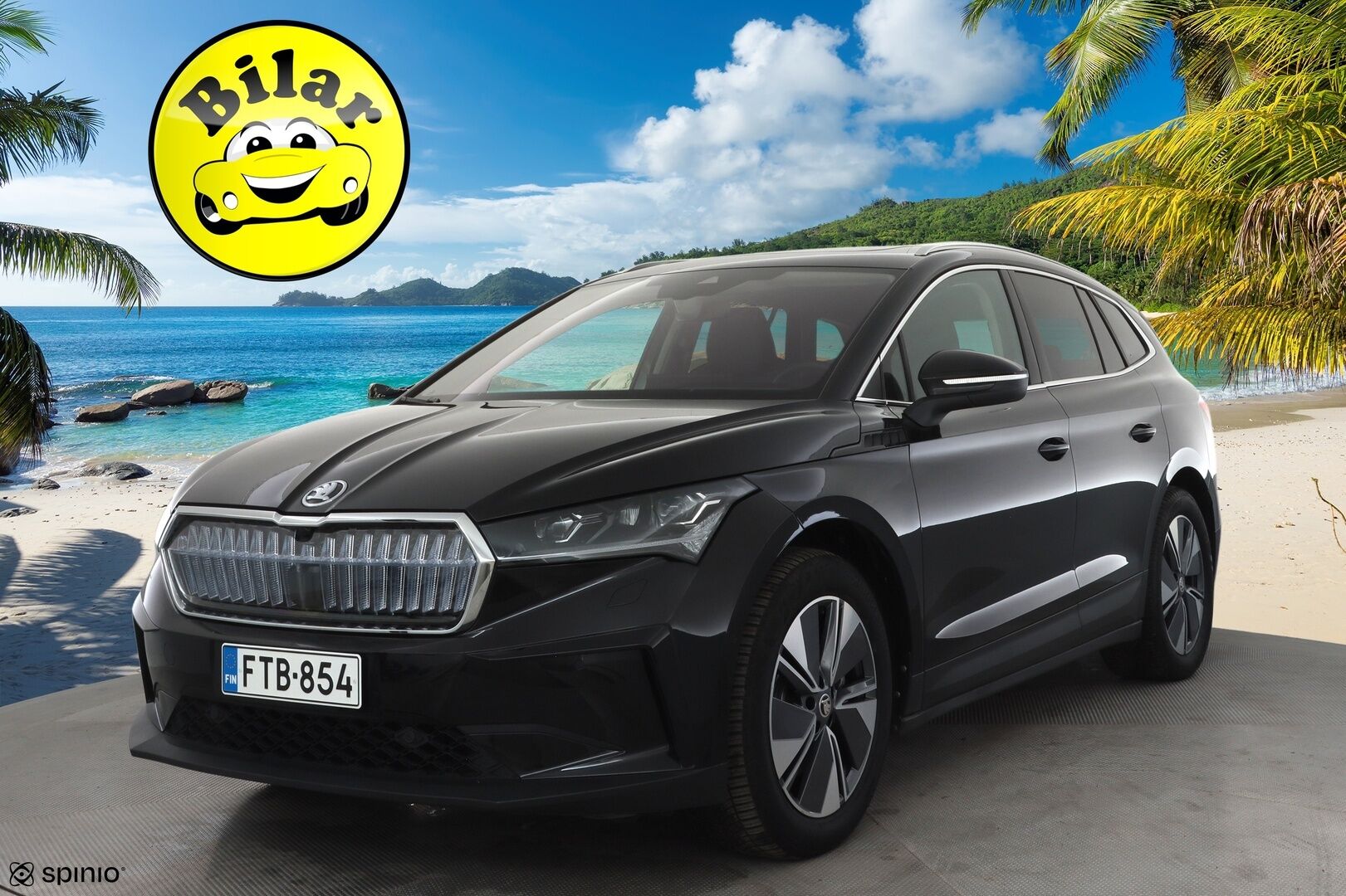 Skoda Enyaq 2022 80 iV - | ACC | ILP | Koukku | HUD | DCC | Sähkönahat muistilla | Panorama | Matrix | Crystal Face | P.kamera | Keyless | Sähk. takaluukku | Lämm. ratti | 