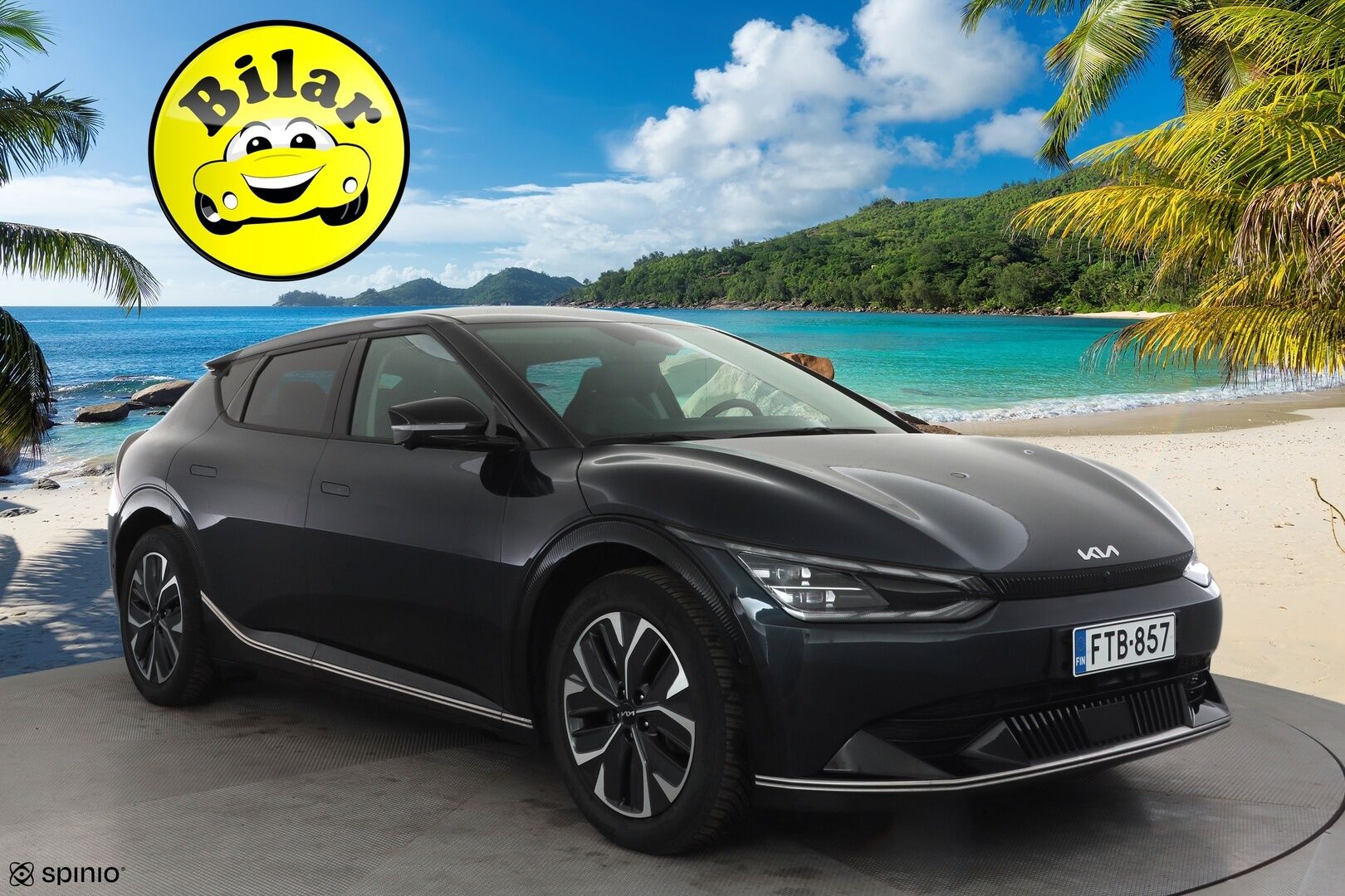 Kia EV6 2022 RWD 58 kWh 170 hv - | ACC | ILP | Koukku | Muistipenkki | Meridian Surround | 360-Kamera | Ilmastoidut Nahat | HUD | Widescreen | Apple&Android | 