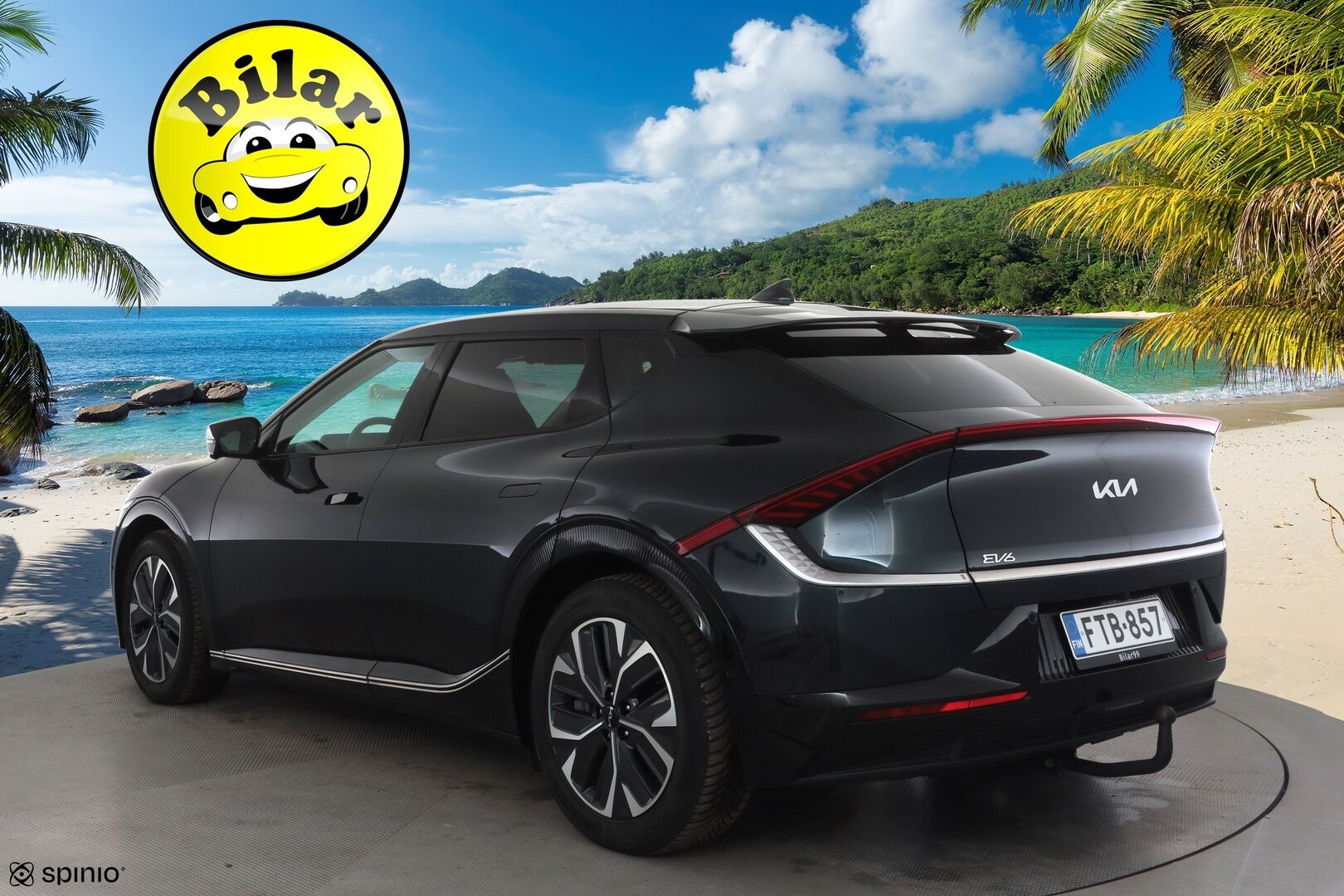 Kia EV6 2022 RWD 58 kWh 170 hv - | ACC | ILP | Koukku | Muistipenkki | Meridian Surround | 360-Kamera | Ilmastoidut Nahat | HUD | Widescreen | Apple&Android | 
