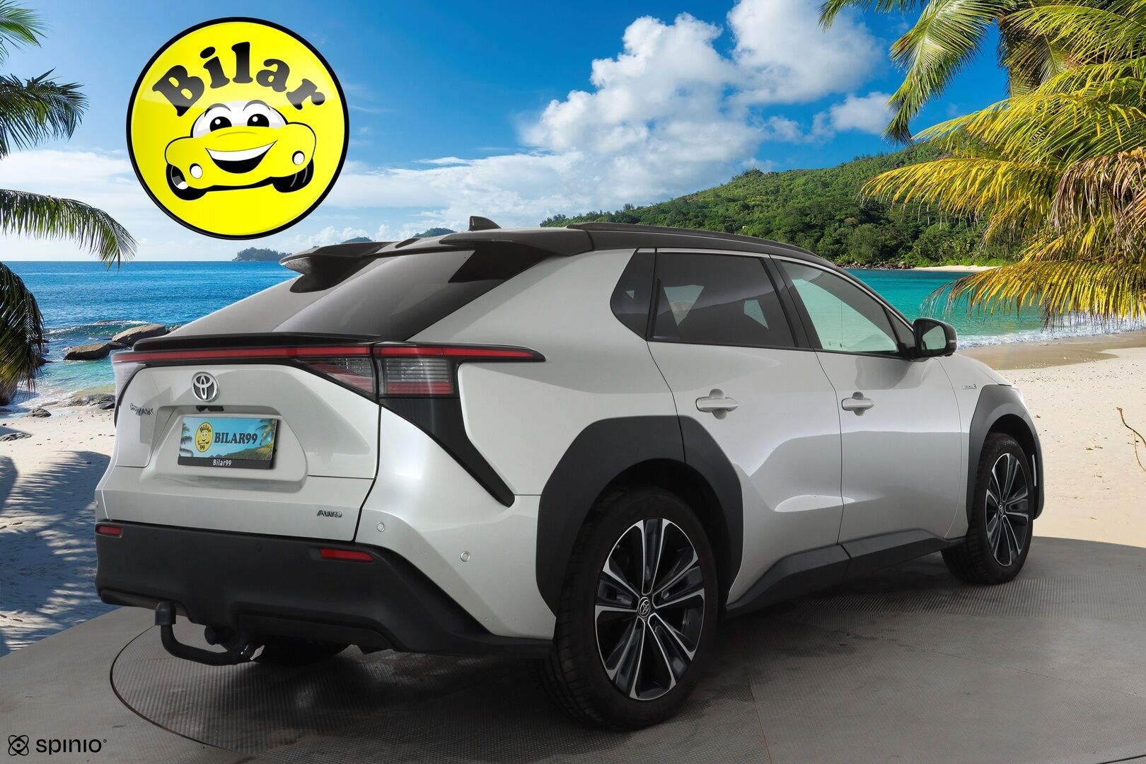 Toyota bZ4X 2022 Executive AWD - | Lasikatto | ILP | Koukku | ACC | LED | 360 | Ilmastoitu Muistipenkki | JBL | Navi | Kaistavahti | Katveavustin | Keyless | Merkkihuollot | Kahdet renkaat | 2x Latauskaapelit |