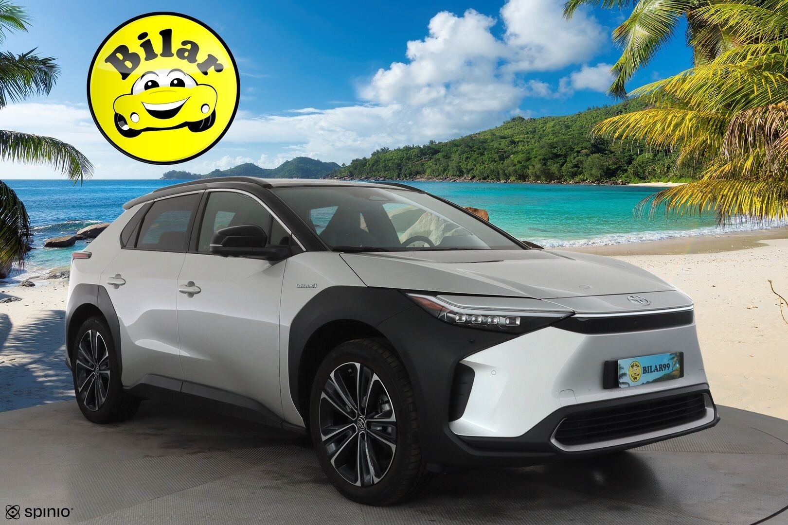Toyota bZ4X 2022 Executive AWD - | Lasikatto | ILP | Koukku | ACC | LED | 360 | Ilmastoitu Muistipenkki | JBL | Navi | Kaistavahti | Katveavustin | Keyless | Merkkihuollot | Kahdet renkaat | 2x Latauskaapelit |