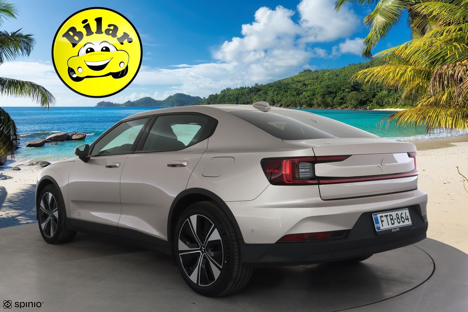 Polestar 2 2022 Long Range Single Motor, 170kW, 78kWh - | ACC | ILP | Koukku | H/K | LED | Lasikatto | Muistipenkki | 360-Kamera | Sporttipenkit | Keyless | Apple&Android | Kahdet Renkaat | Koti & Kauppalaturi |