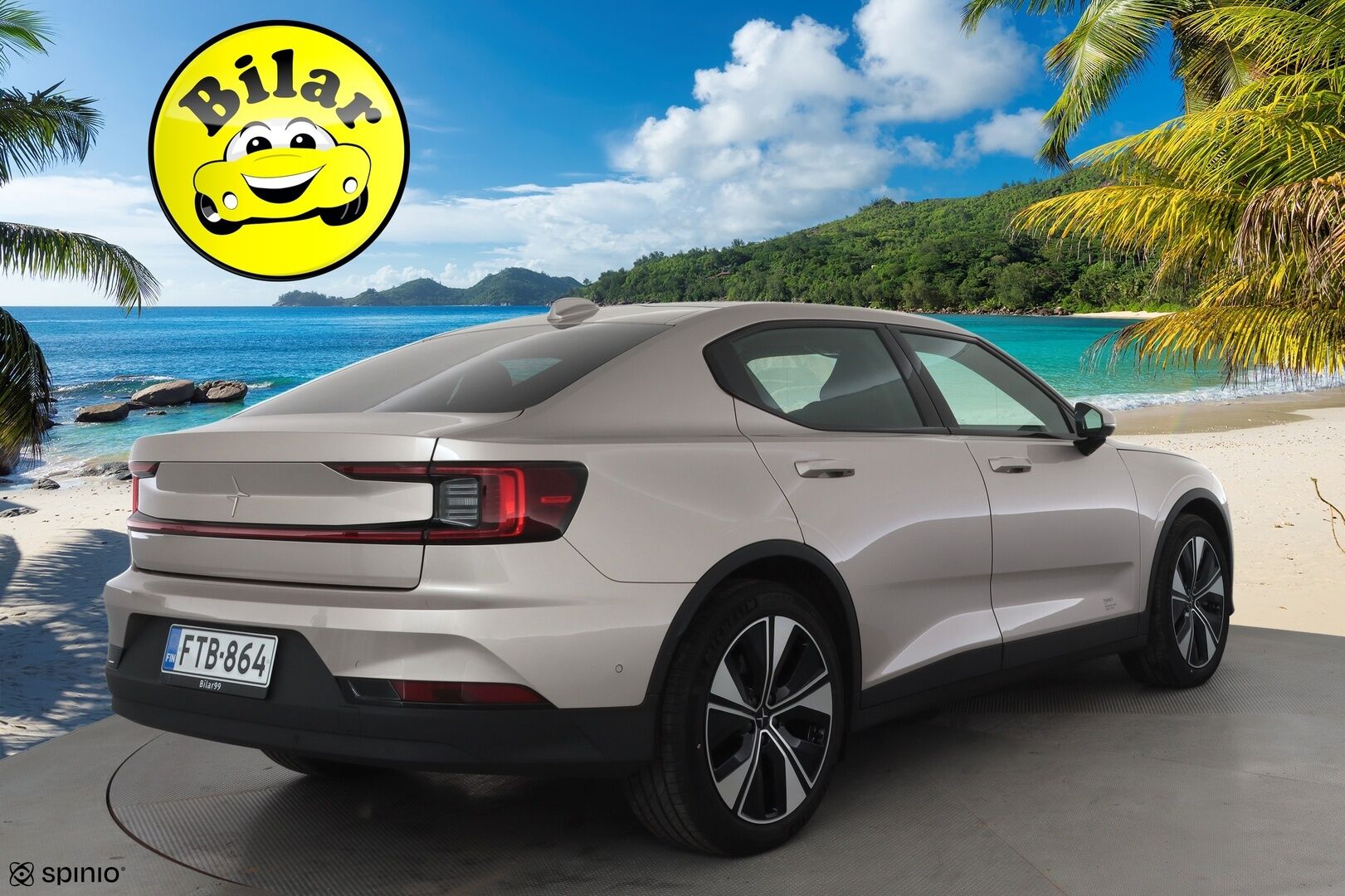 Polestar 2 2022 Long Range Single Motor, 170kW, 78kWh - | ACC | ILP | Koukku | H/K | LED | Lasikatto | Muistipenkki | 360-Kamera | Sporttipenkit | Keyless | Apple&Android | Kahdet Renkaat | Koti & Kauppalaturi |