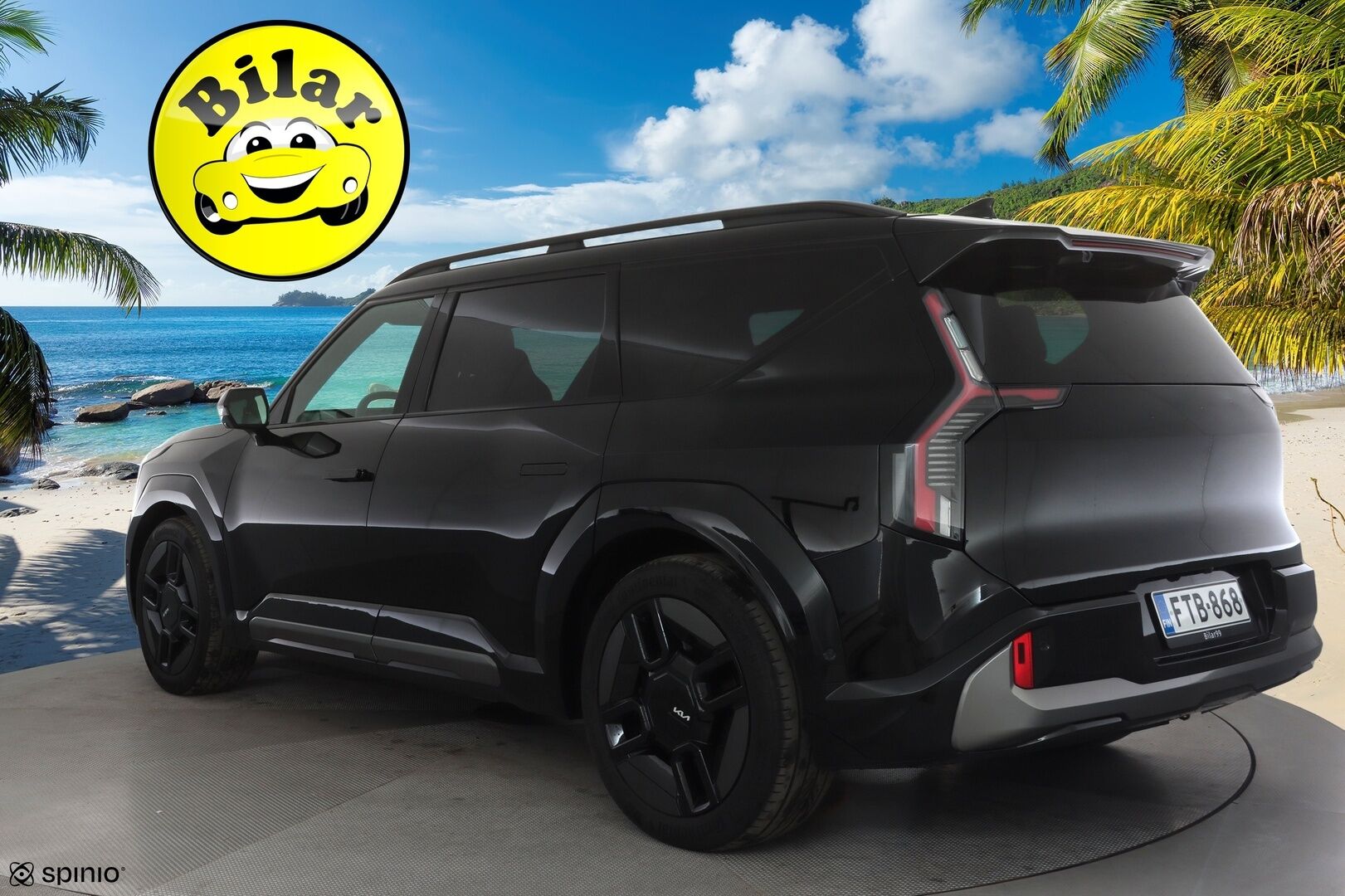 Kia EV9 2024 GT-Line AWD 99,8kWh 384hv 6P - | ACC | ILP | Koukku | Ilm. relax istuimet edessä ja keskirivillä | HUD | 360° | Meridian | Panorama | Kulj. hieronta | Matrix | Muistipenkki | HDA | BSM |  